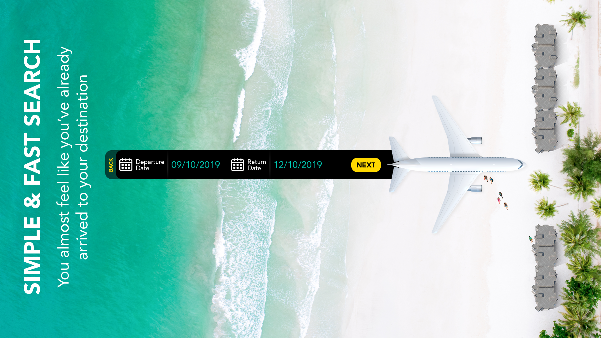 Template proposal Flight search