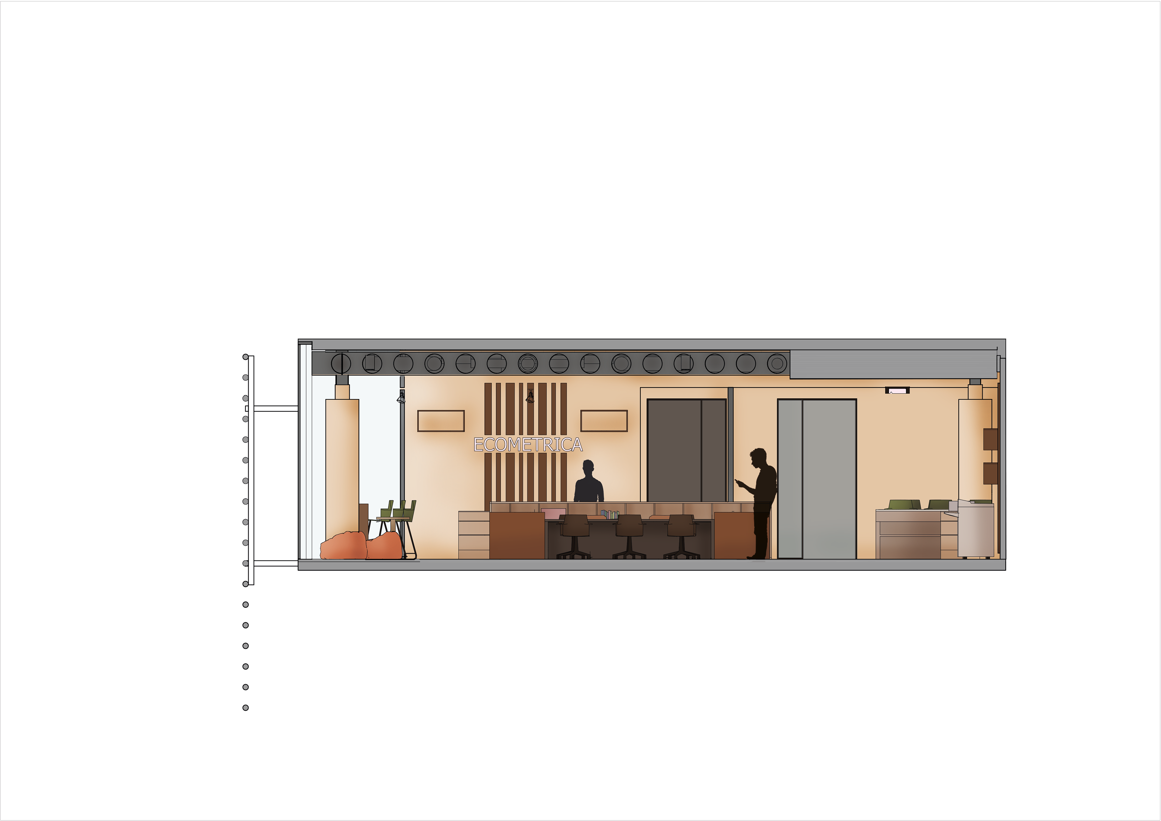 Section showing Social Area