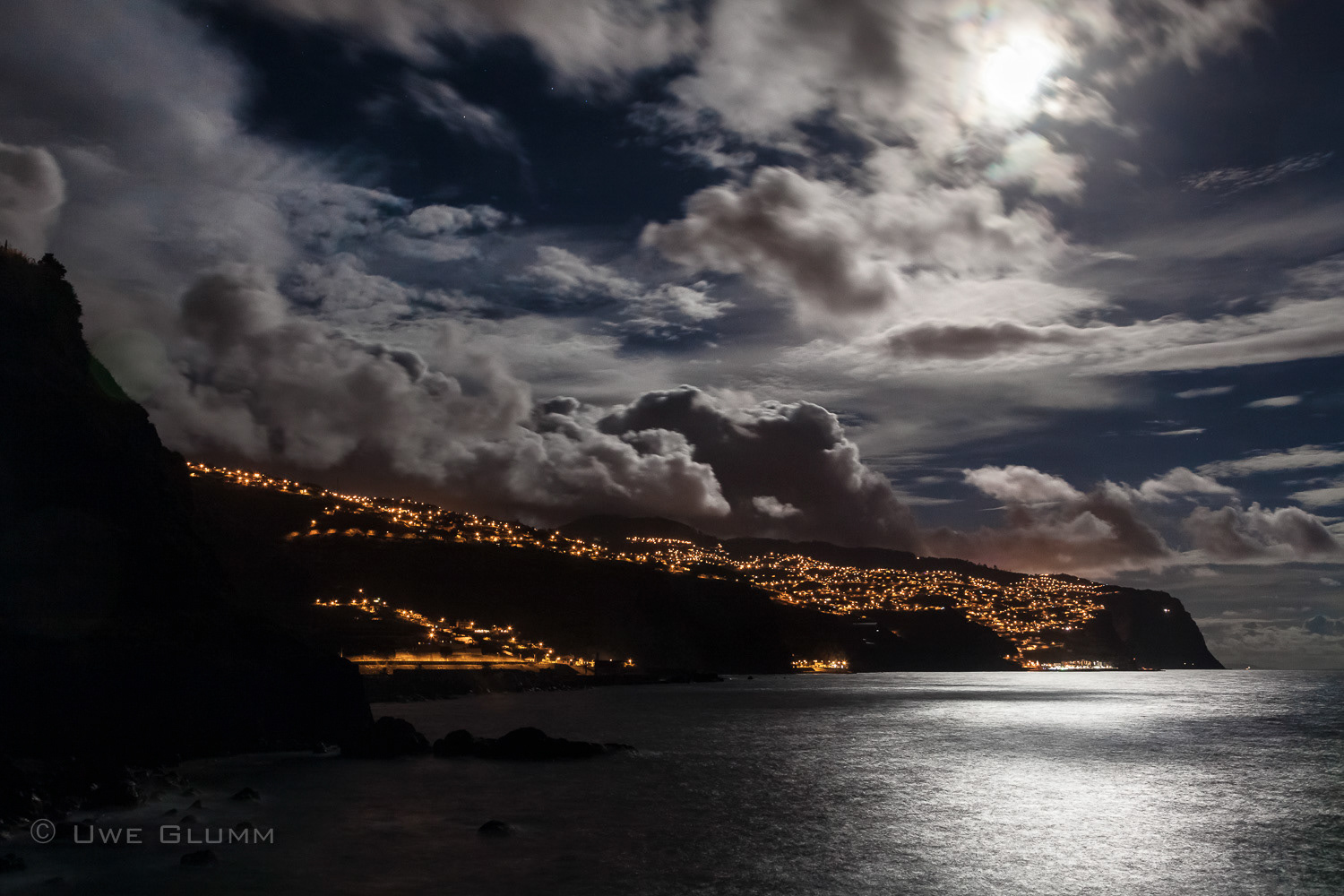 Coast line of the isle Madeira, Portugal. October 2016.