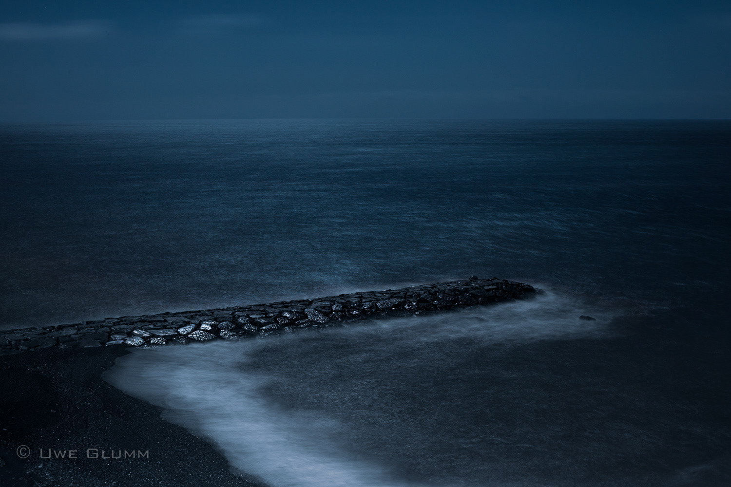 Wave trap. Cervo, Italy. Easter 2018.