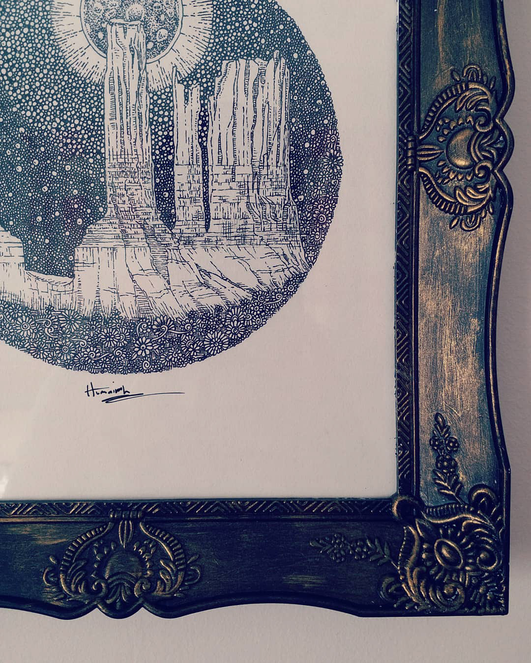 Custom Framework and Ink Prints