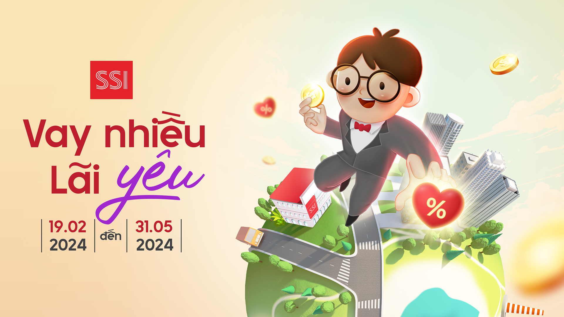 Key Visual Vay Nhiều Lãi Yêu