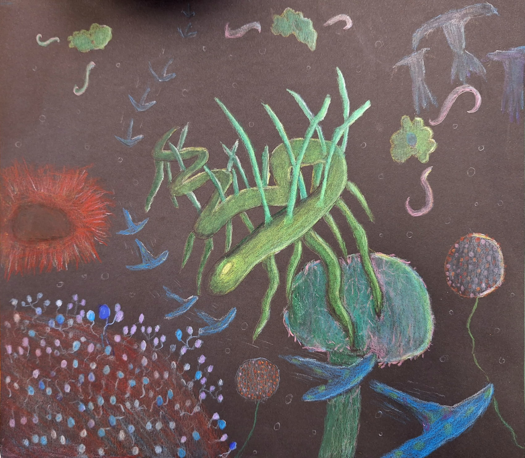 Color-Pencil Artwork