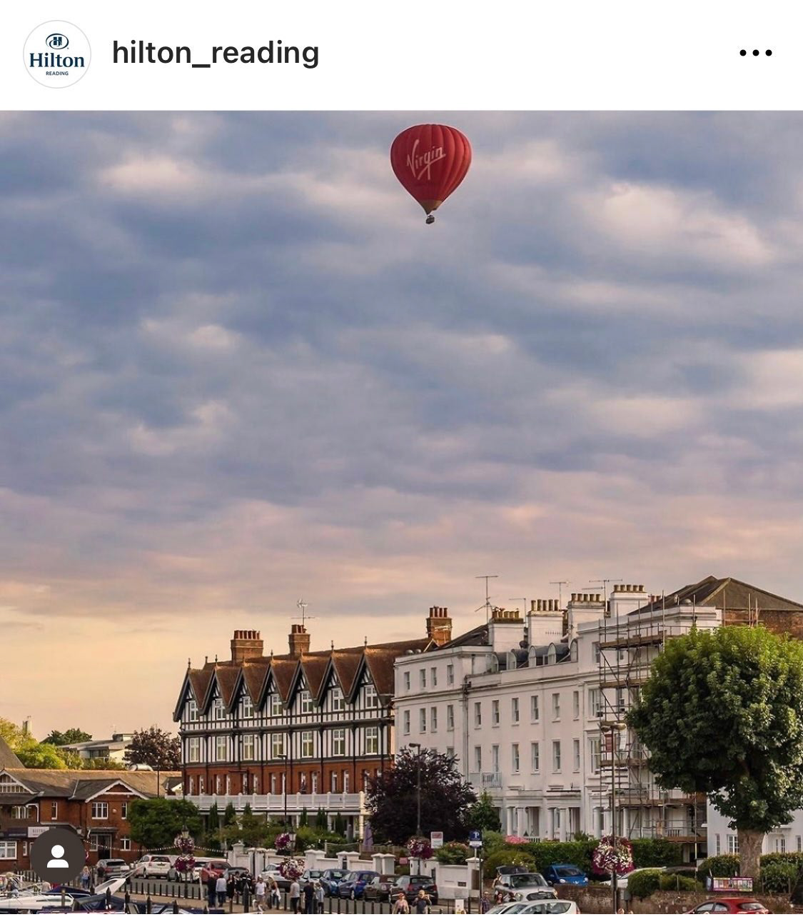 Hilton Reading - Instagram feature