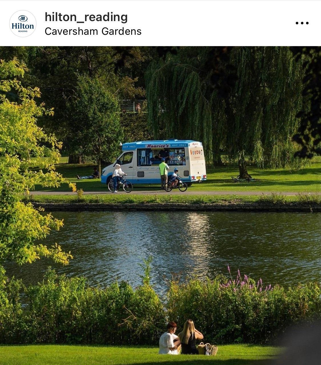 Hilton Reading - Instagram feature