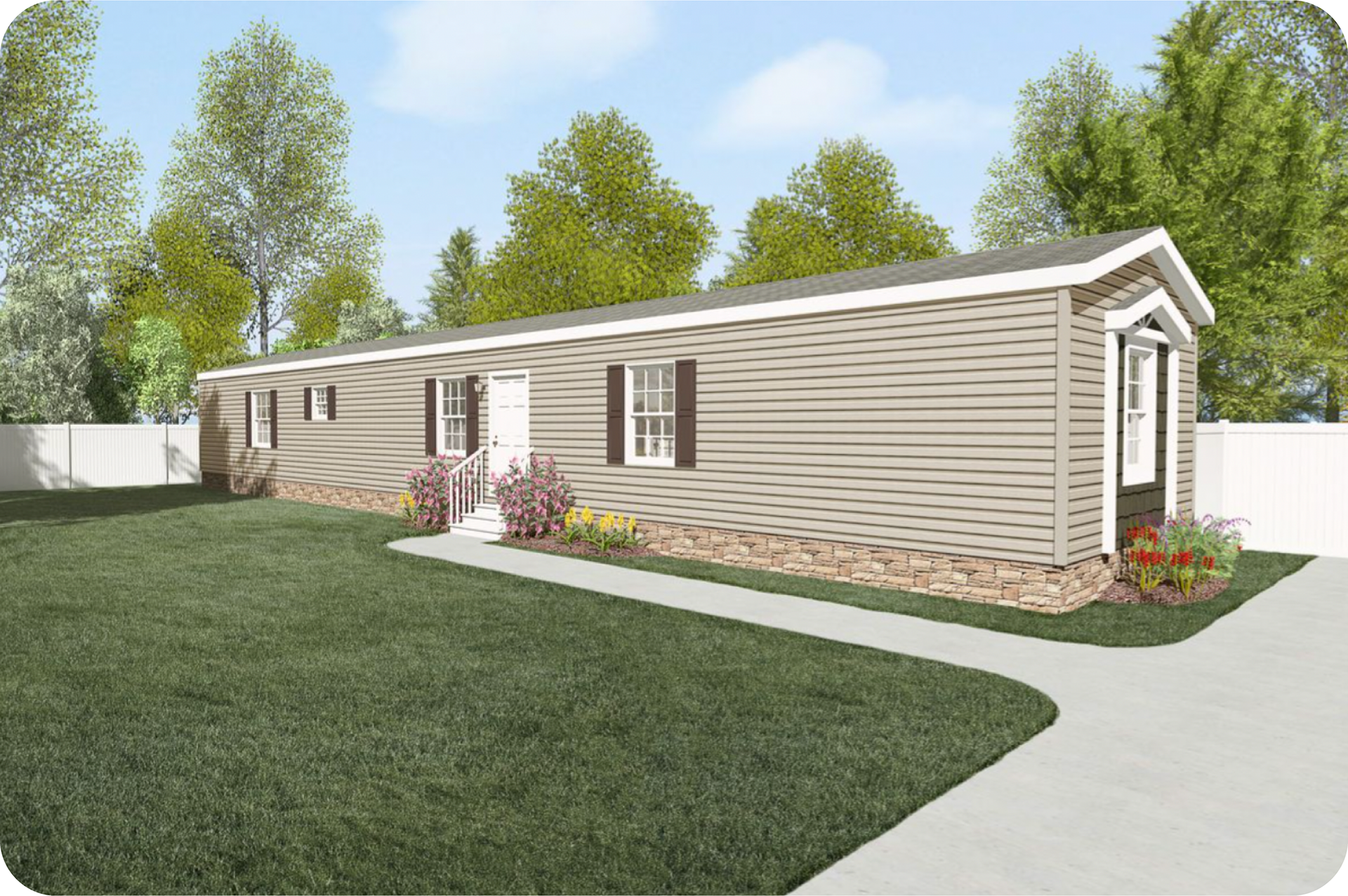 ALPINE RIDGE - 3 beds | 2 baths | 1140 sq.ft.