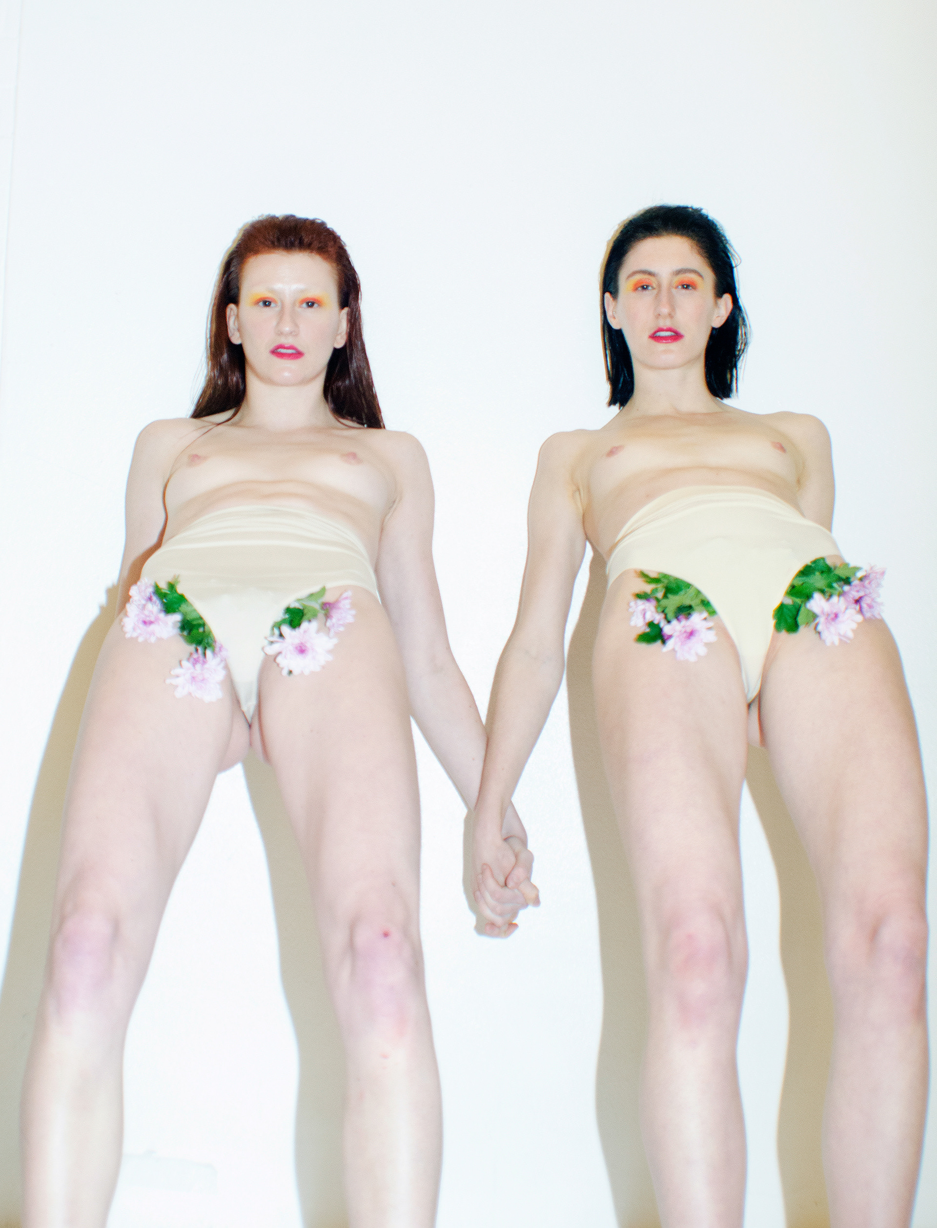 For Ren Hang - Poem 1, Janet and Ami. 2018