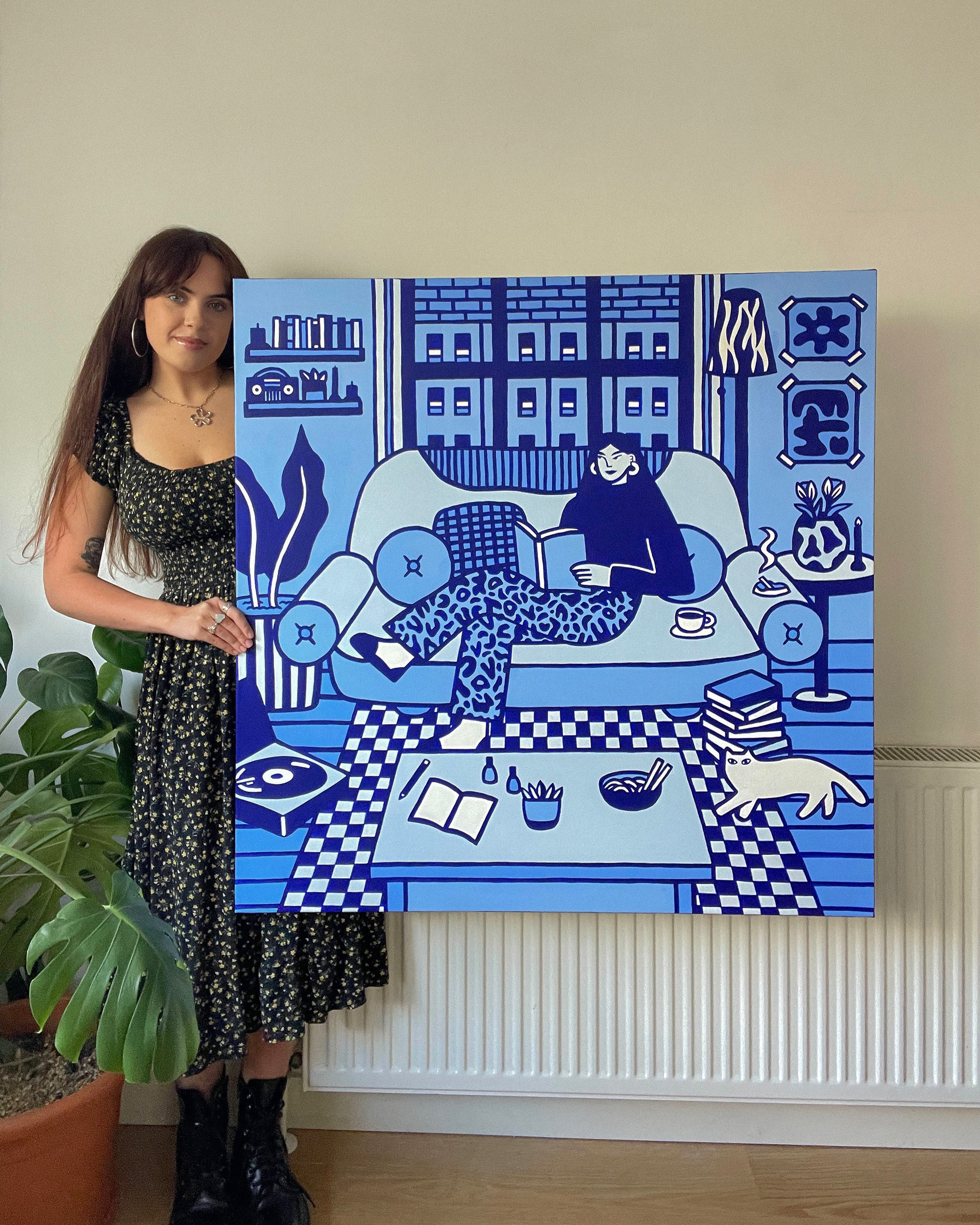 ACRYLIC CANVAS PAINTING