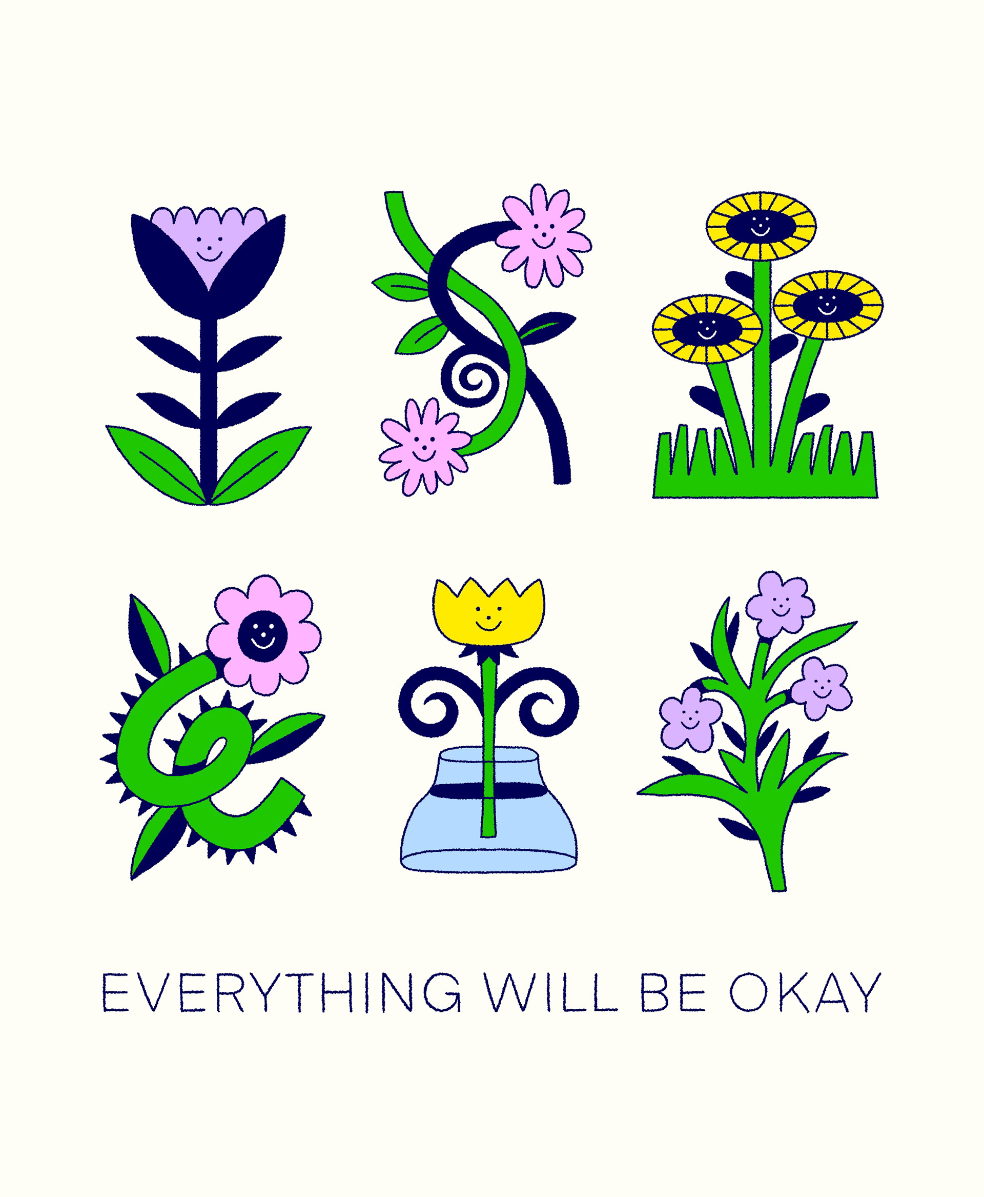 EVERYTHING WILL BE OKAY ILLUSTRATION