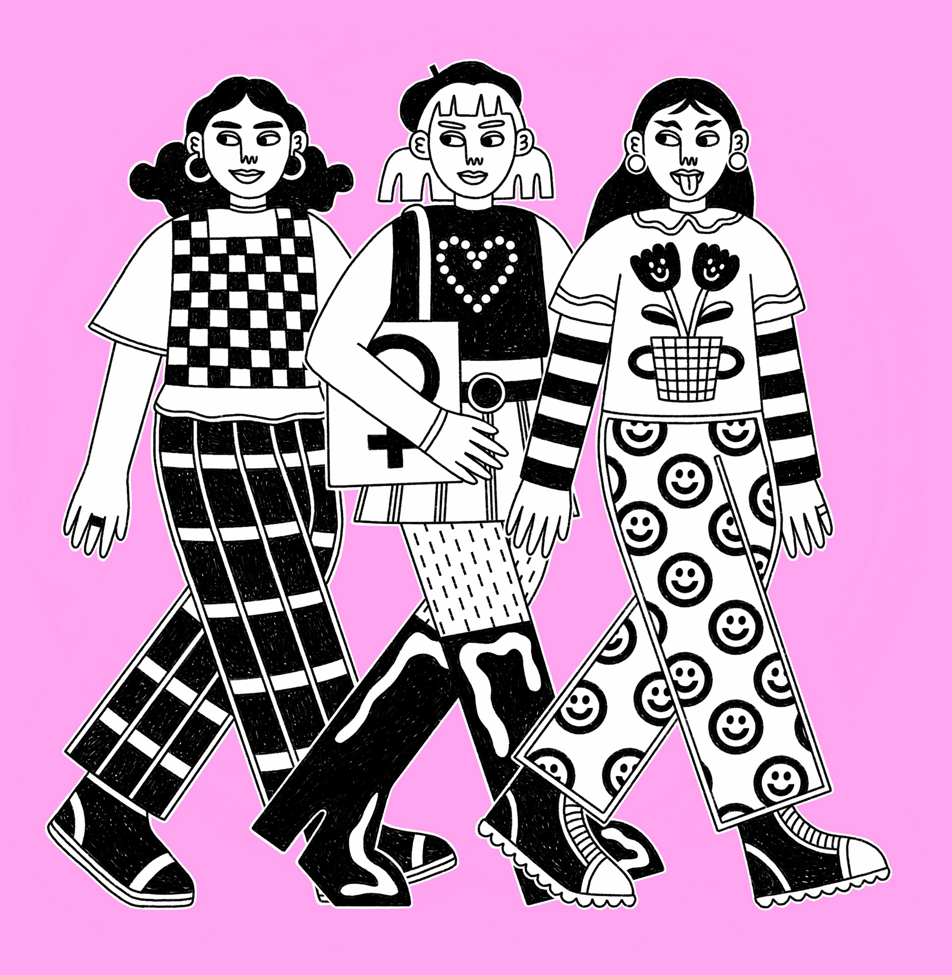GRRRLS ILLUSTRATION