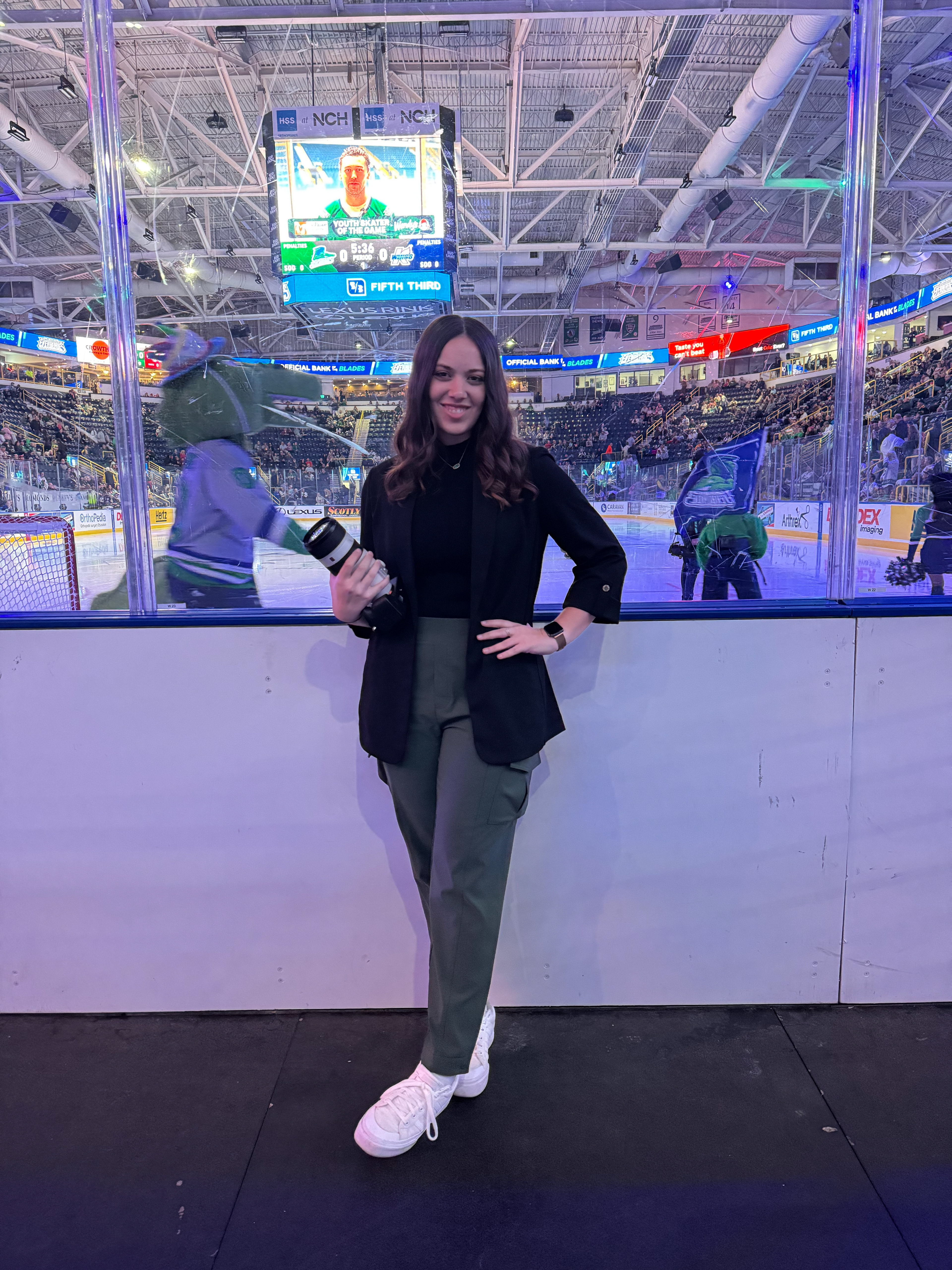 November 2024 - Gameday Videographer for the Florida Everblades Hockey Team