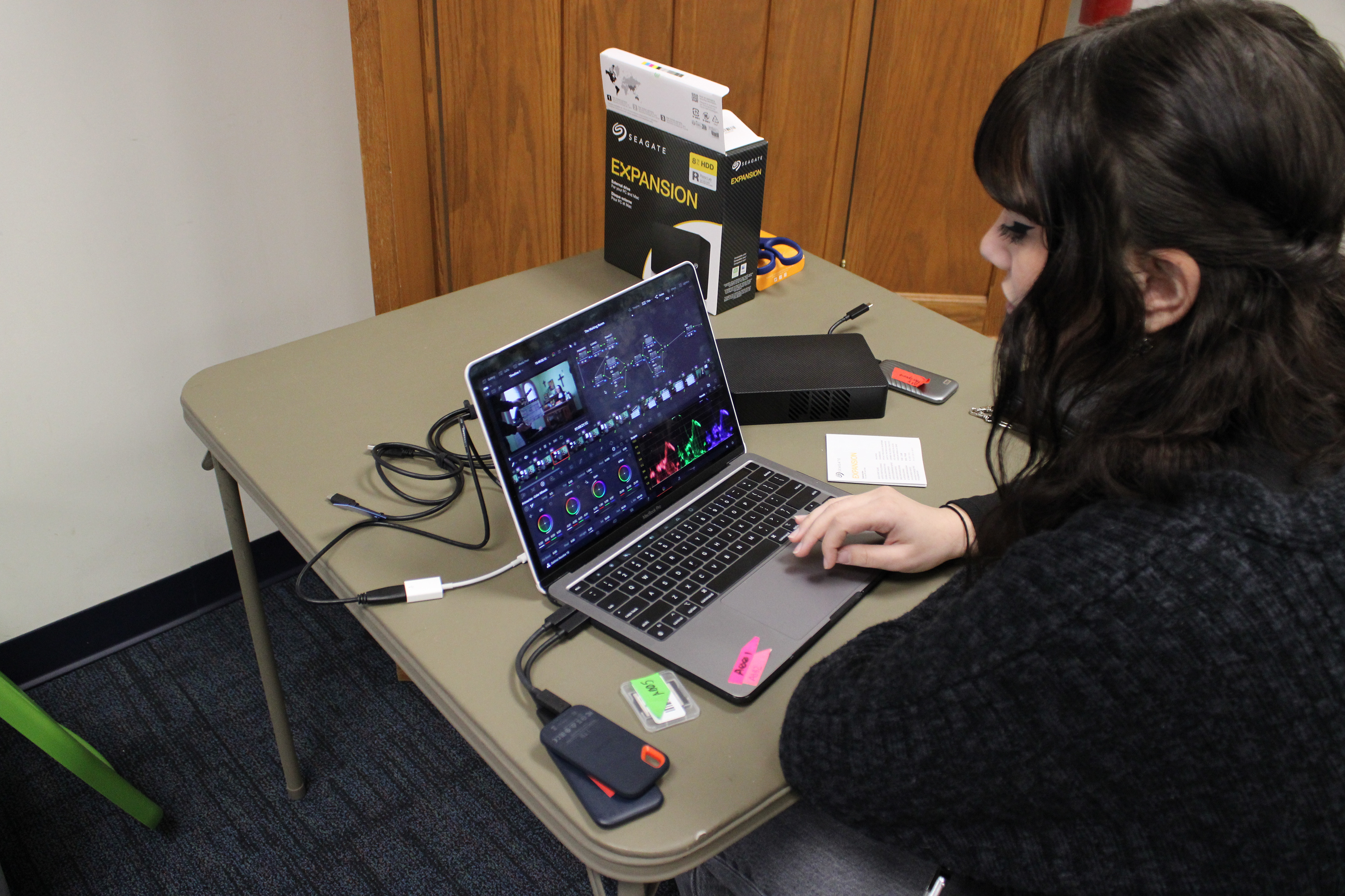 DIT for short film "The Waiting Room" aka "I Didn't See God." 2023