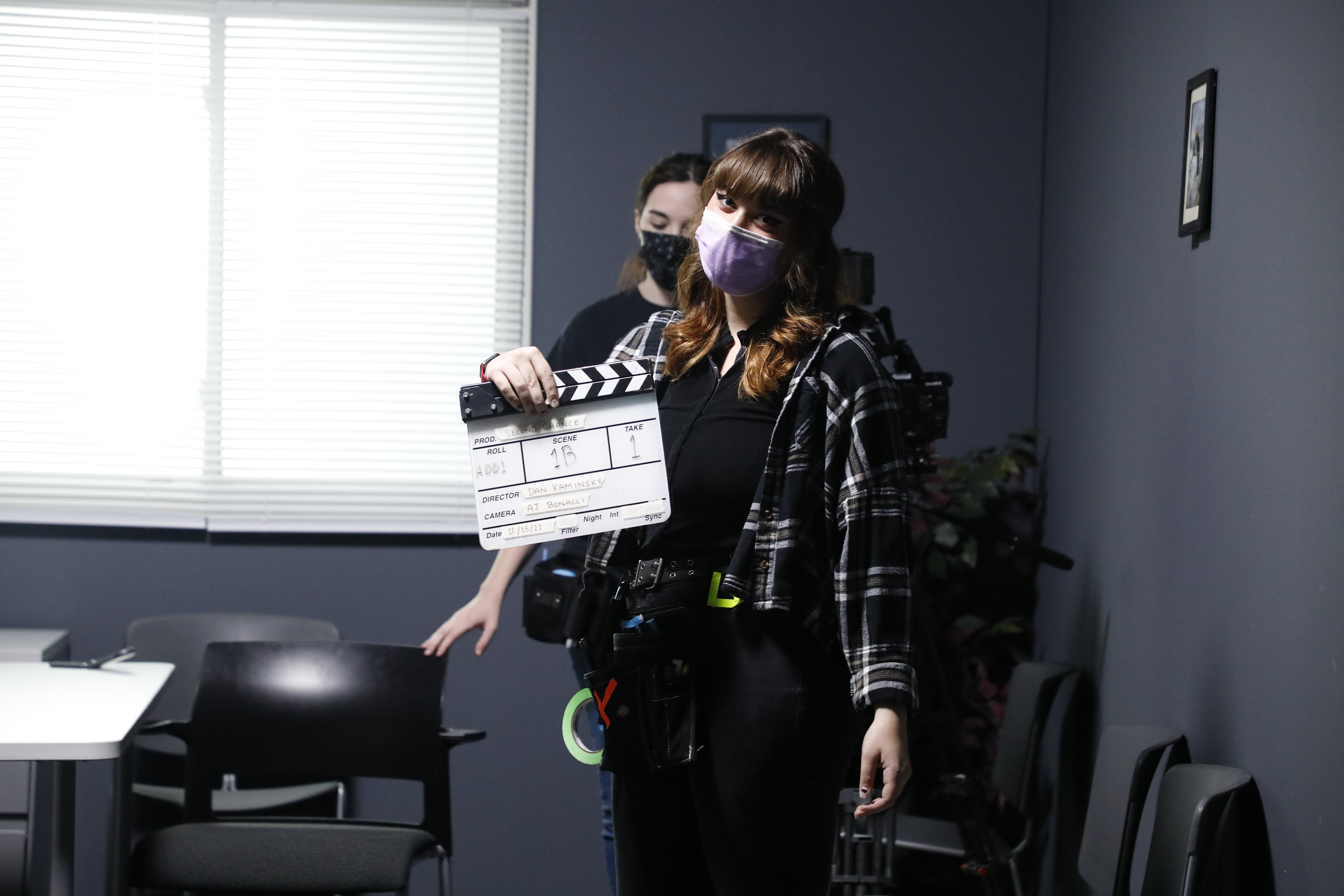 1st & 2nd AC for short scene. 2021