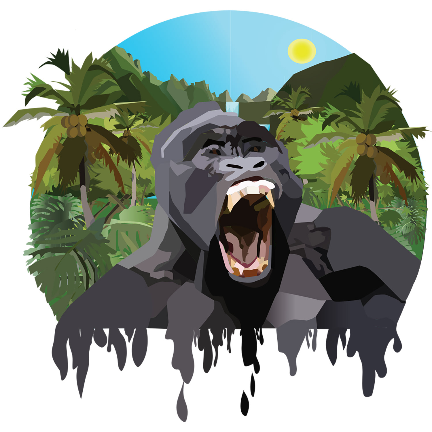 Jungle Reign of the Mighty Gorilla