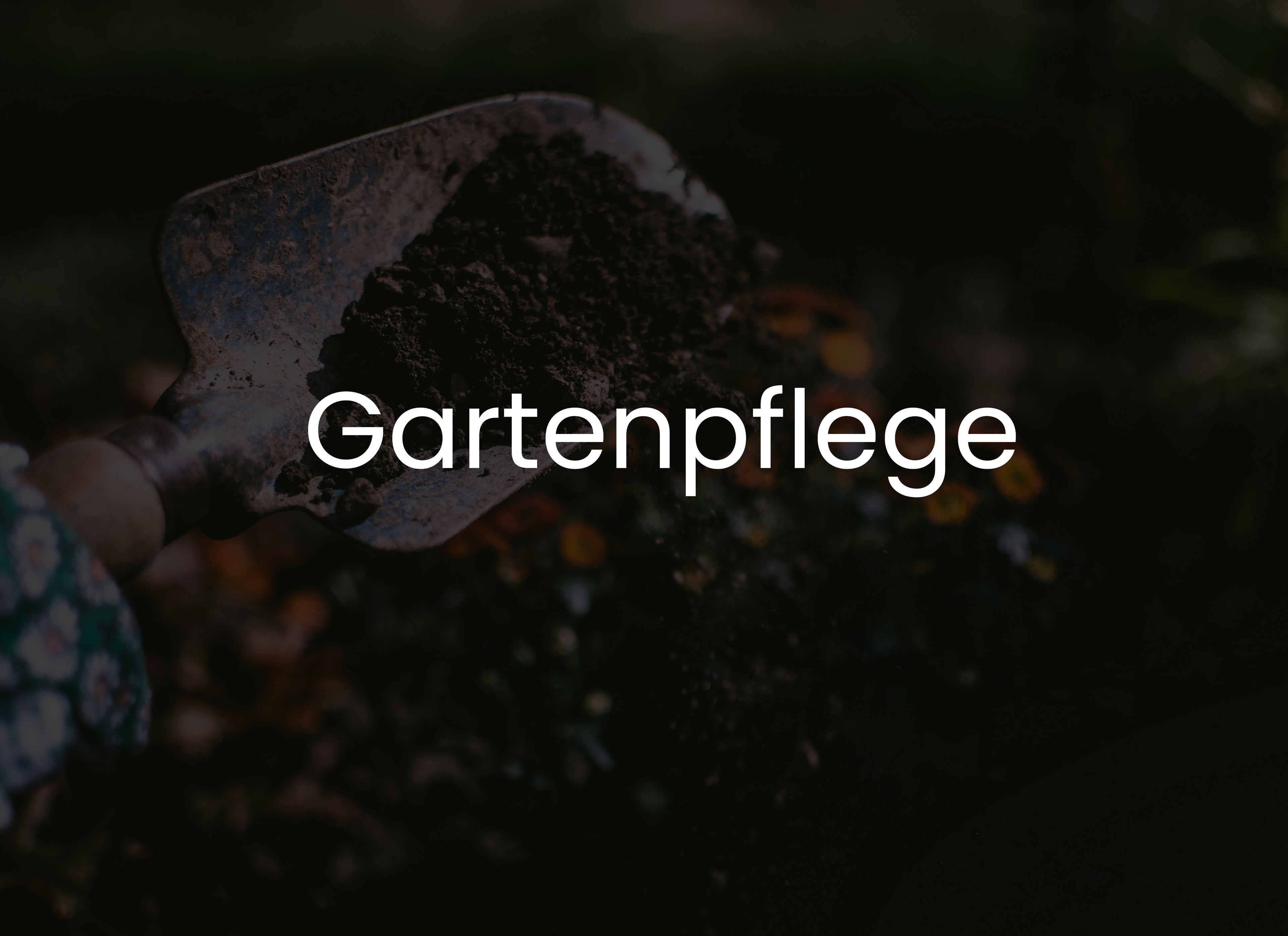 Ein schöner, gesunder Garten braucht regelmäßig fachmännische Pflege.