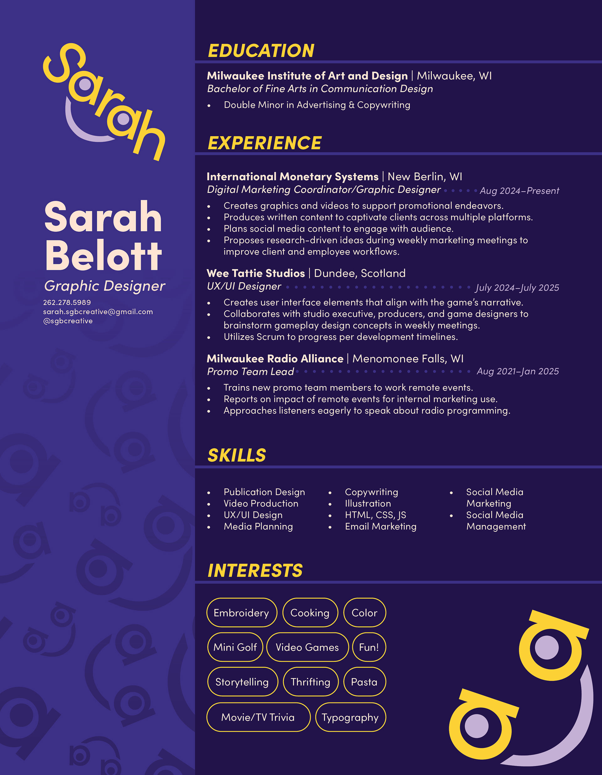 July 2025 Resume
