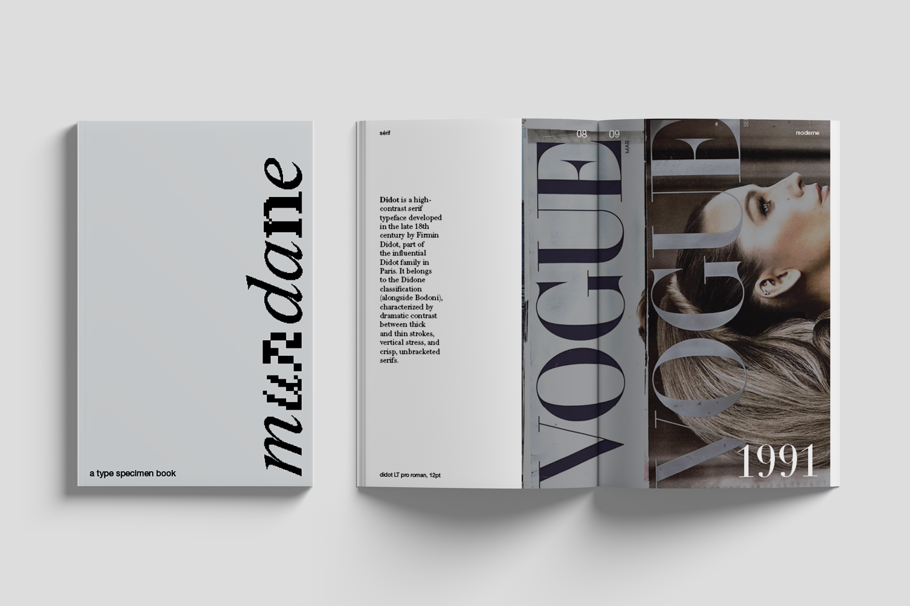 Didot typeface description
