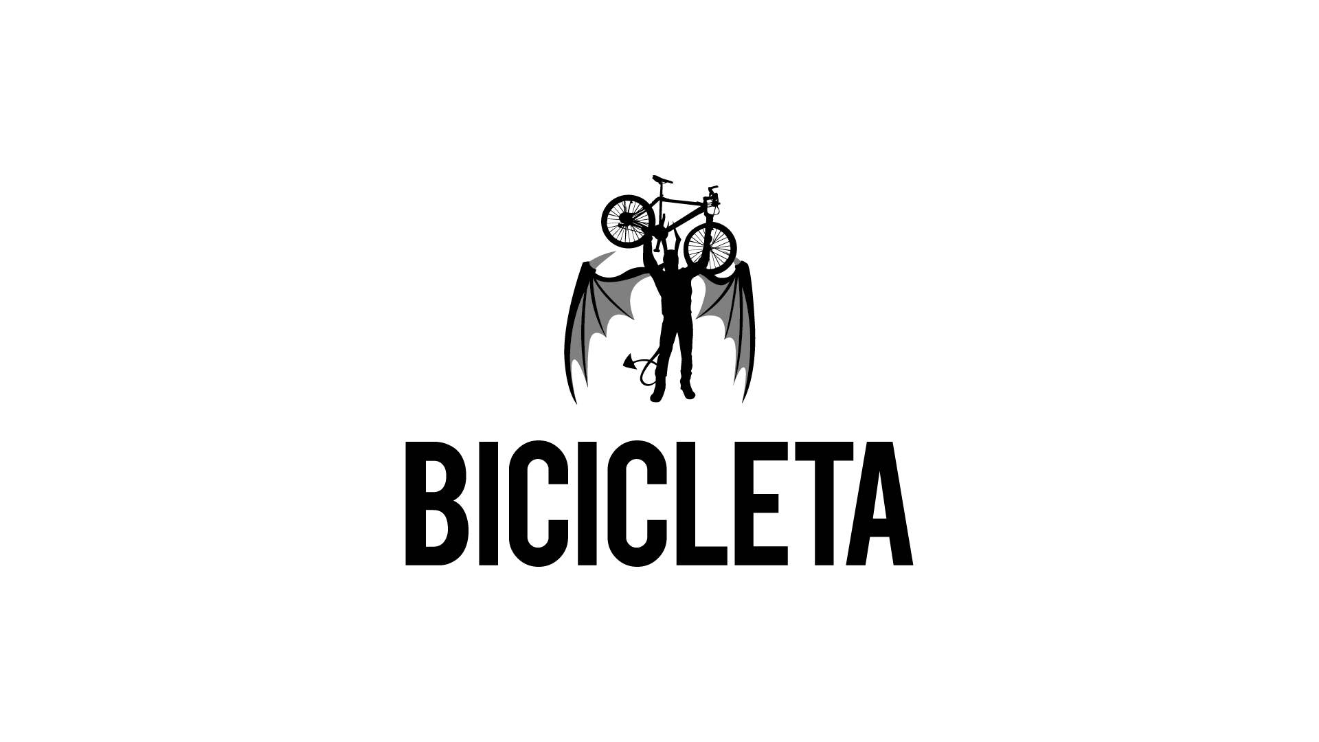 Logo design from Design by Jorge Nieves for the Bicicleta punk band business brand