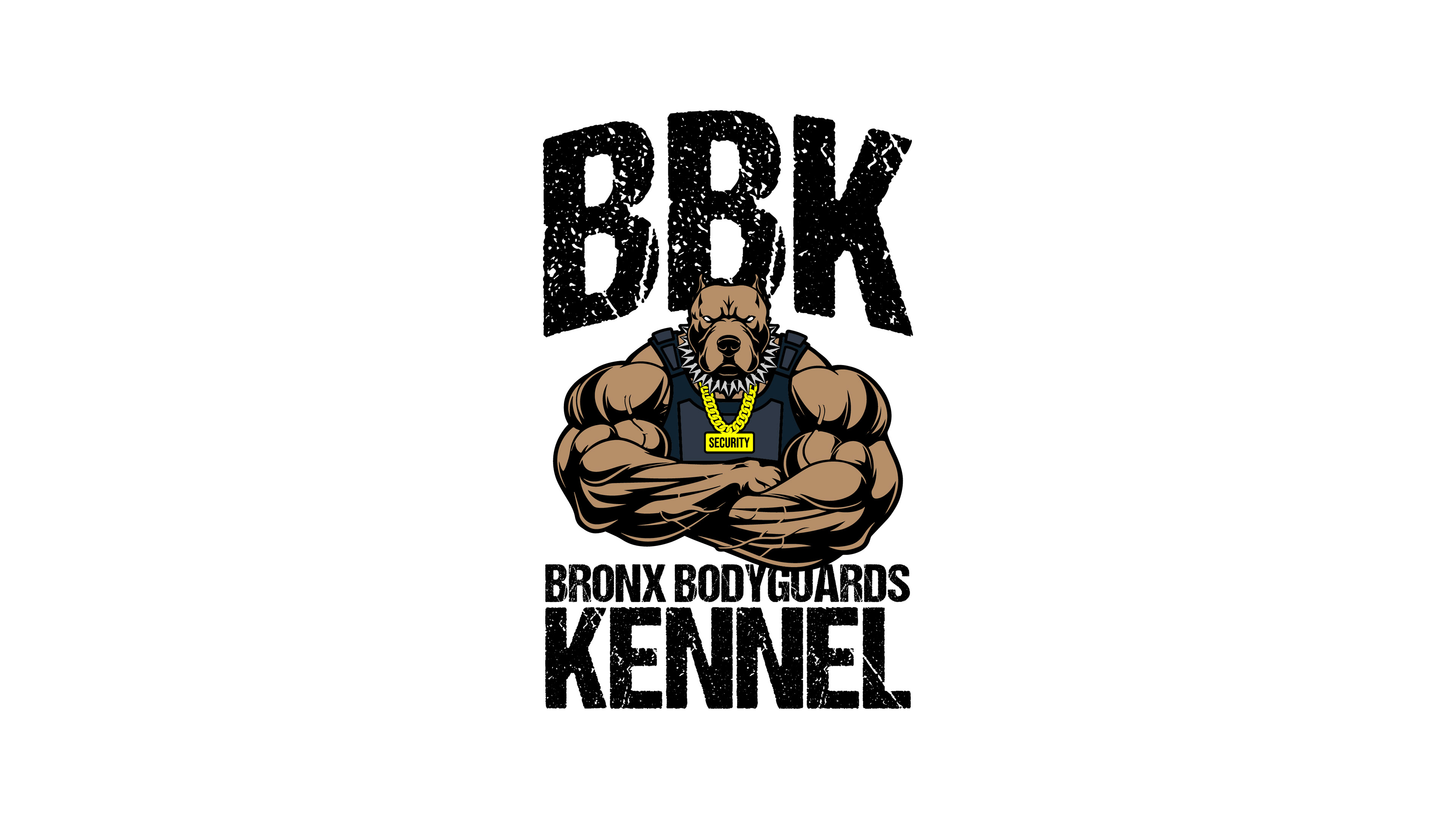 Logo design for the Bronx Bodyguards Kennel brand from Design by Jorge Nieves