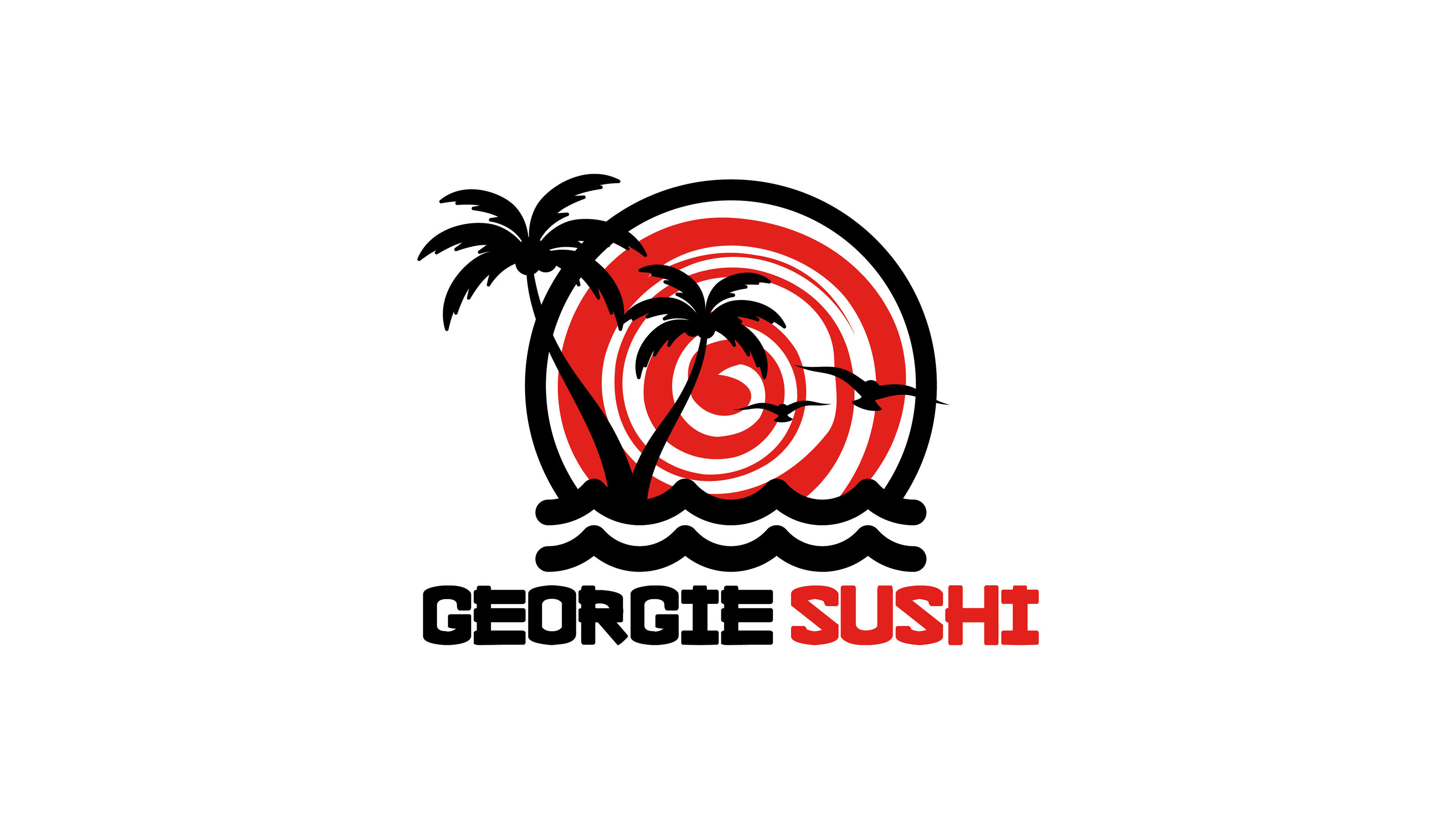 Logo design for the Georgie Sushi brand from Design by Jorge Nieves