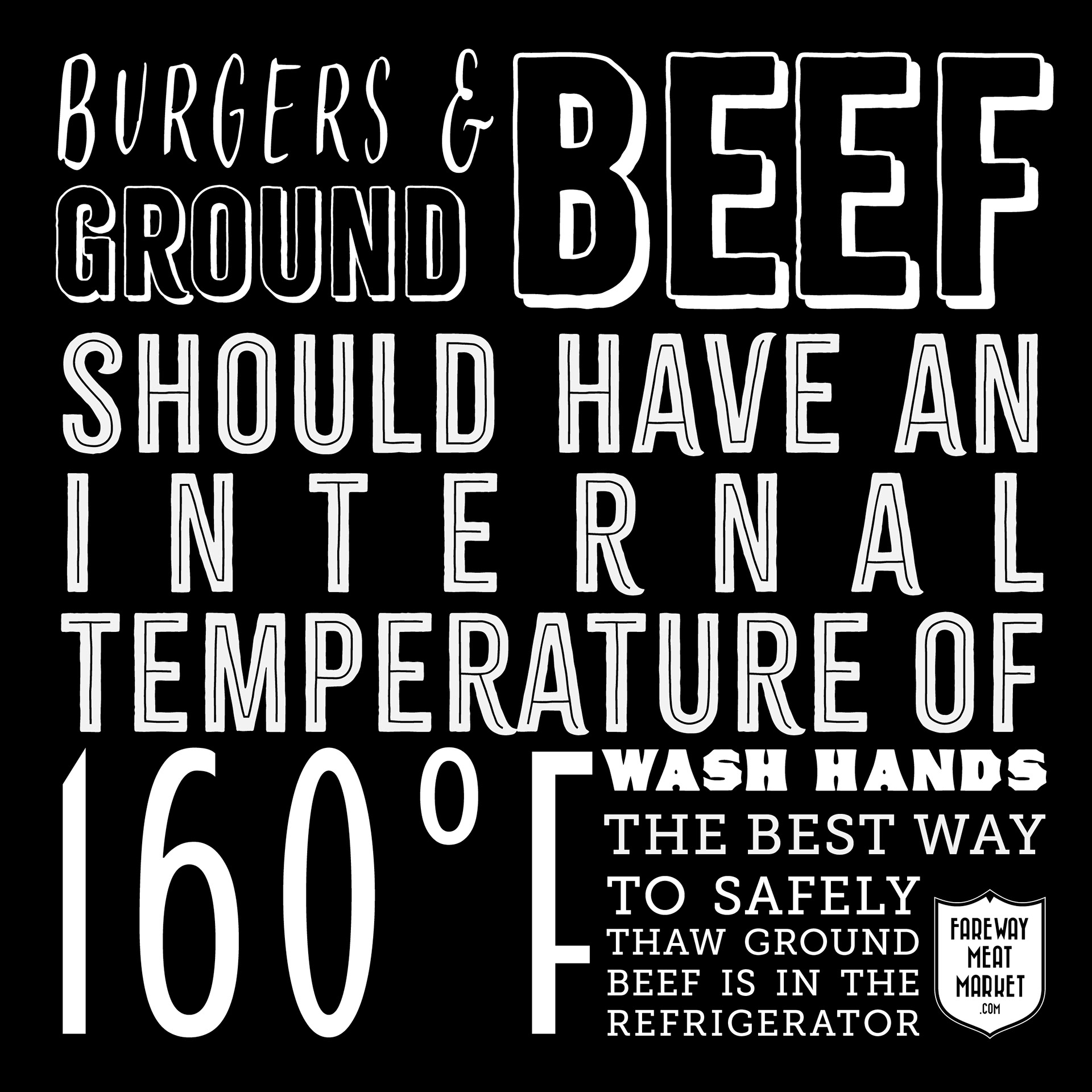 Summer 2024: Part of an Instagram square in-feed post series for Fareway Meat Market Online created in Illustrator.