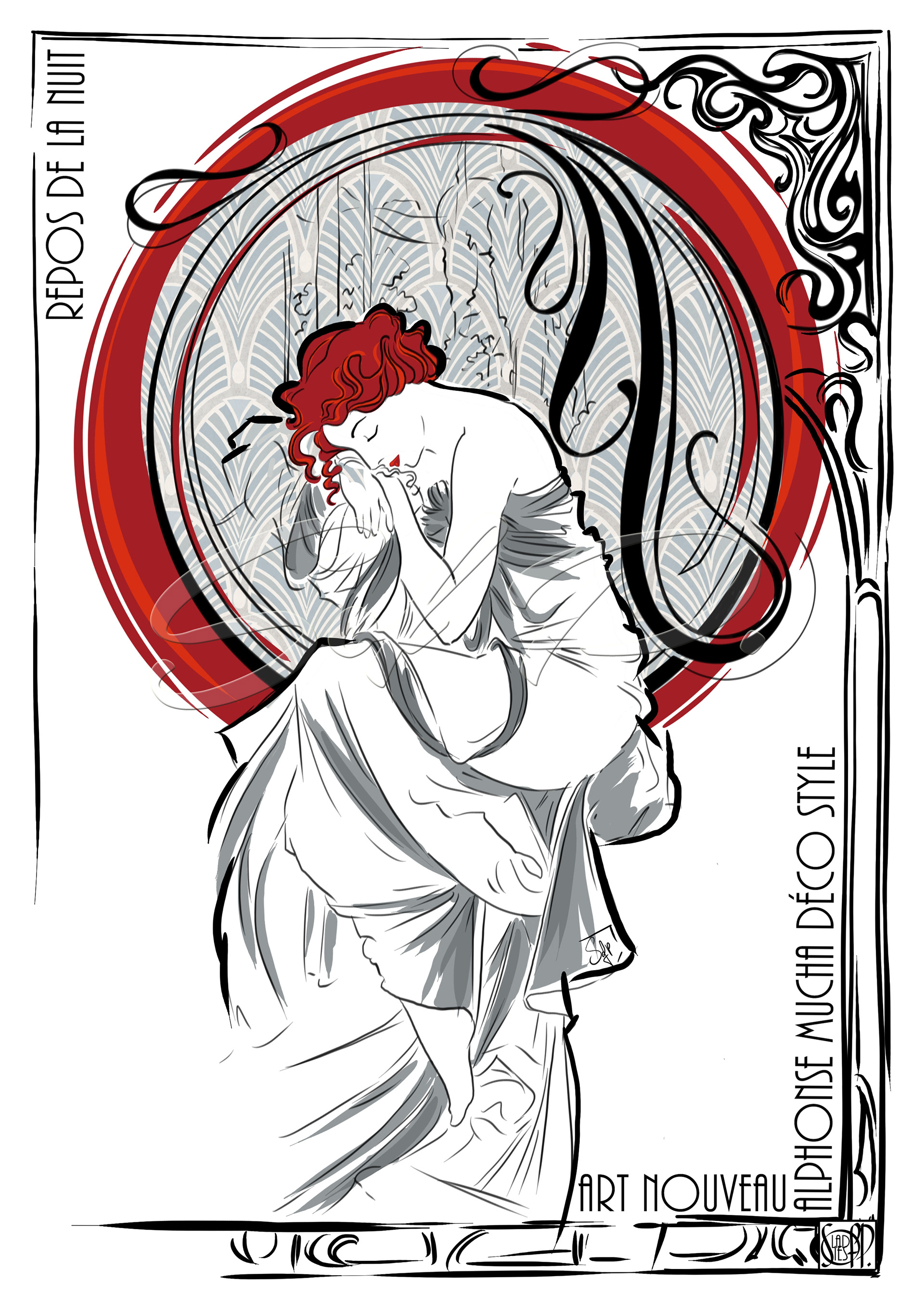 hommage à Alphose Mucha