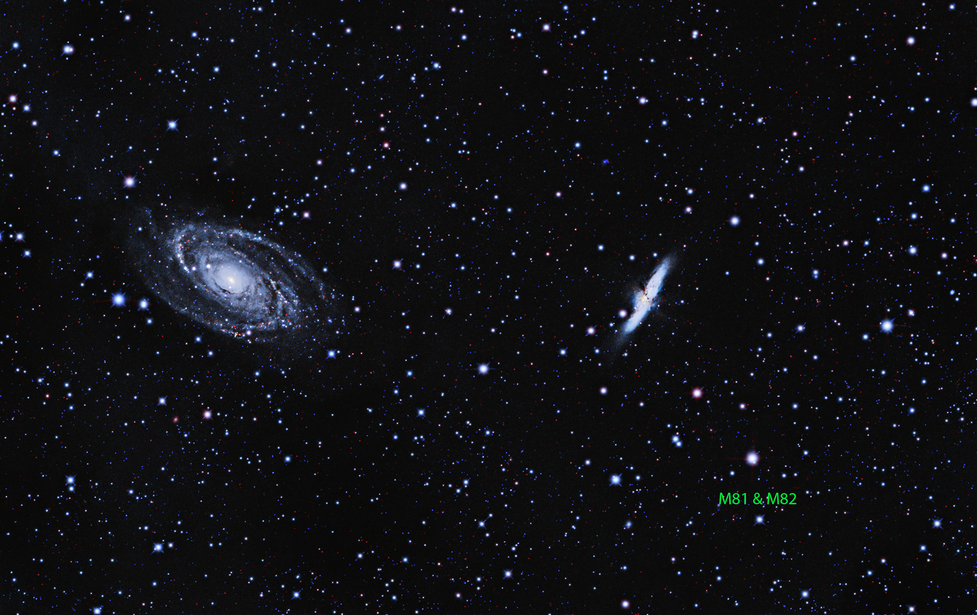 M81 & M82 Galaxy