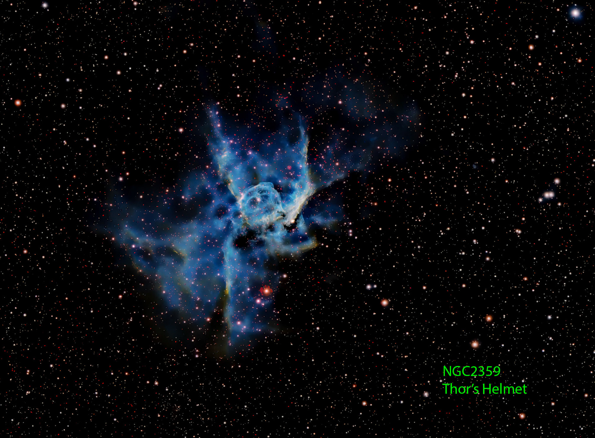 NGC2359 Thor's Helet