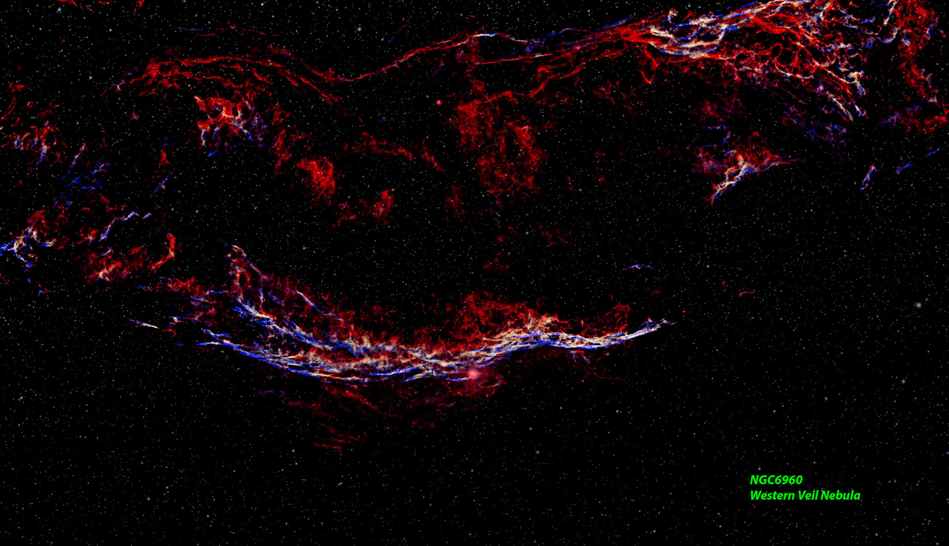 NGC6960 Western Veil Nebula
