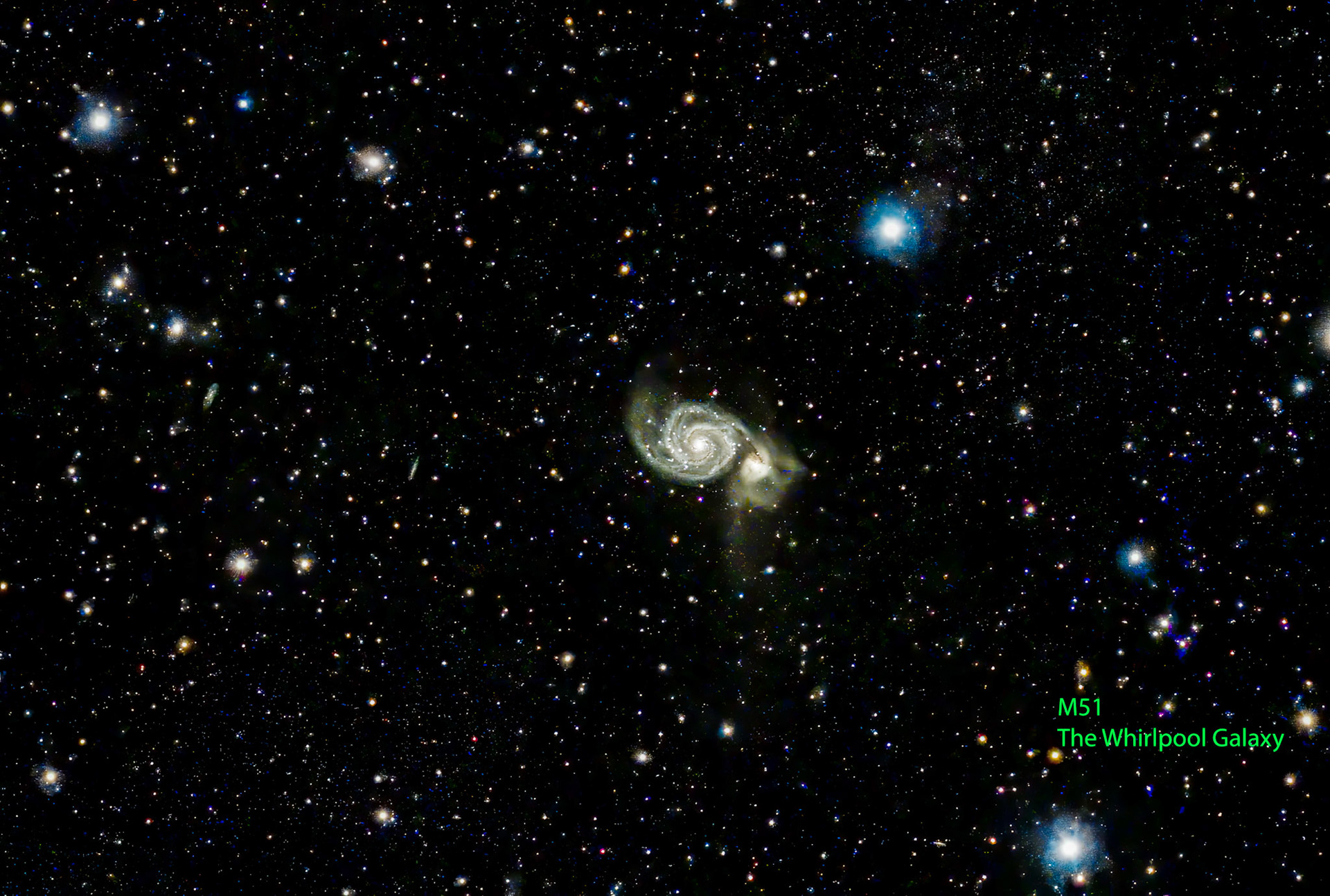 M51 Spiral Galaxy