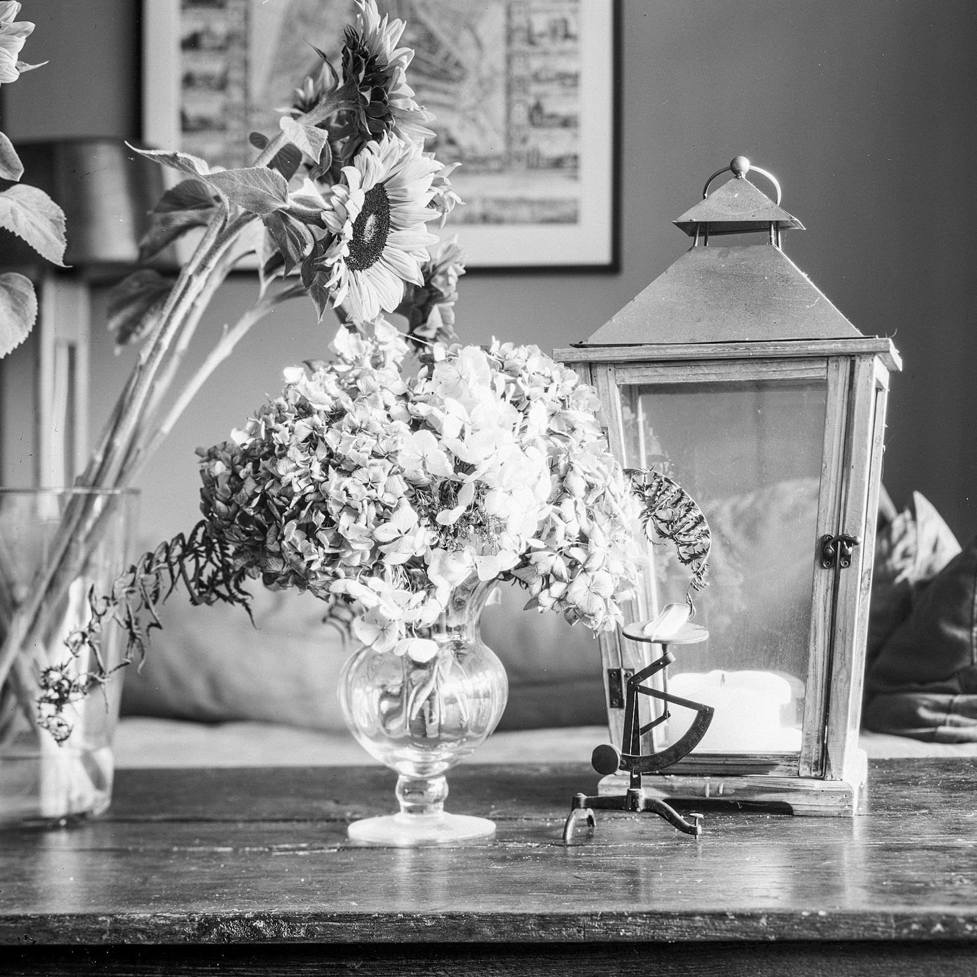 Stilleven in de huiskamer