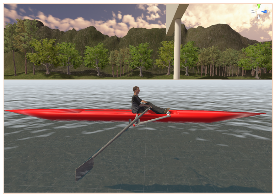 Row VR's Virtual Human Competitor