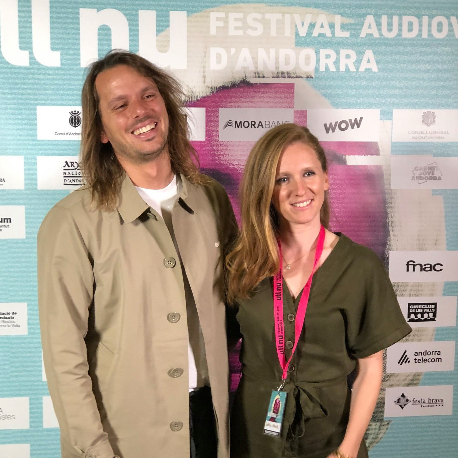Caitlin O'Rorke and Pere Oliva at Festival Ull Nu d'Andorra