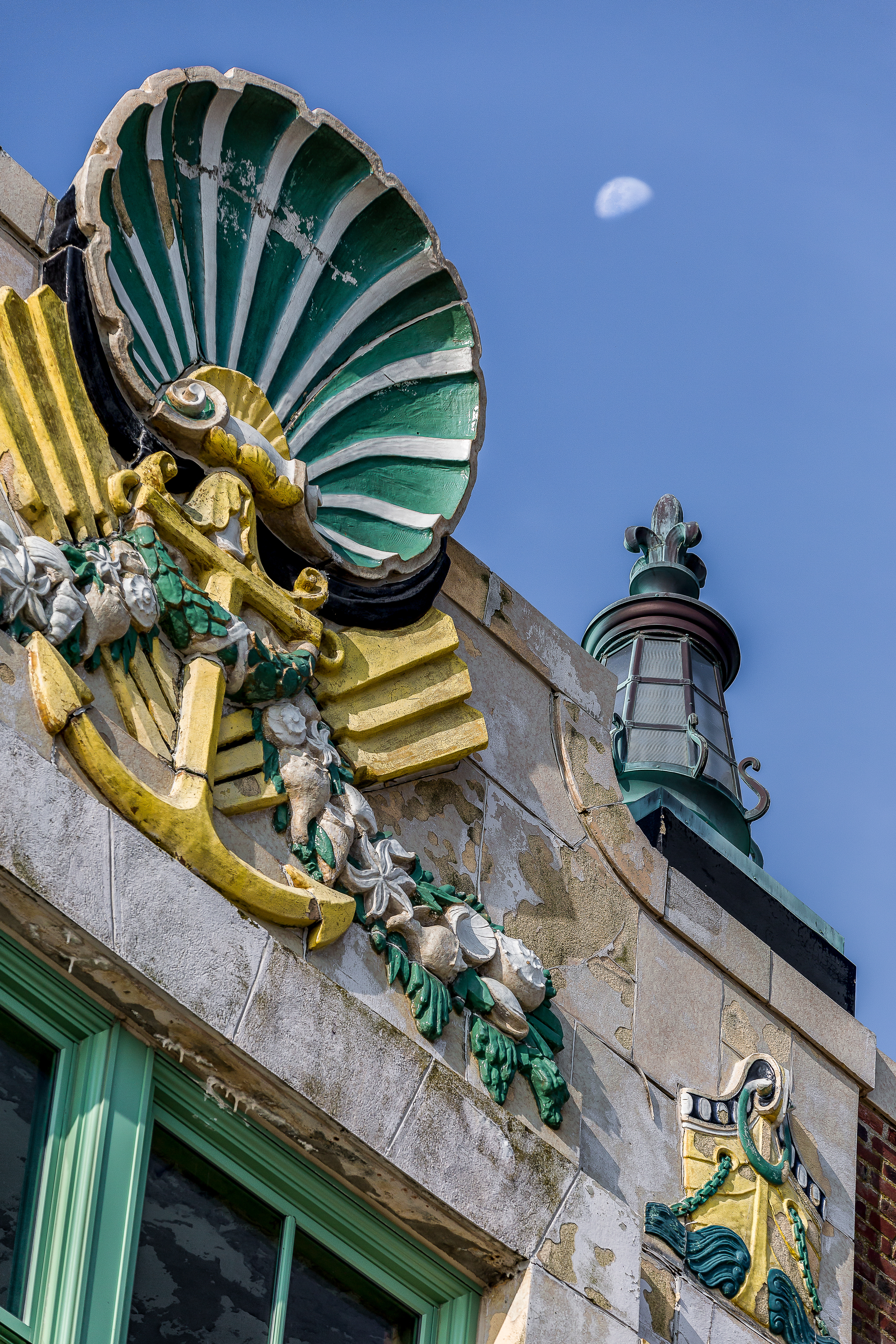 Vintage Detaill of Convention Hall Image# AP10