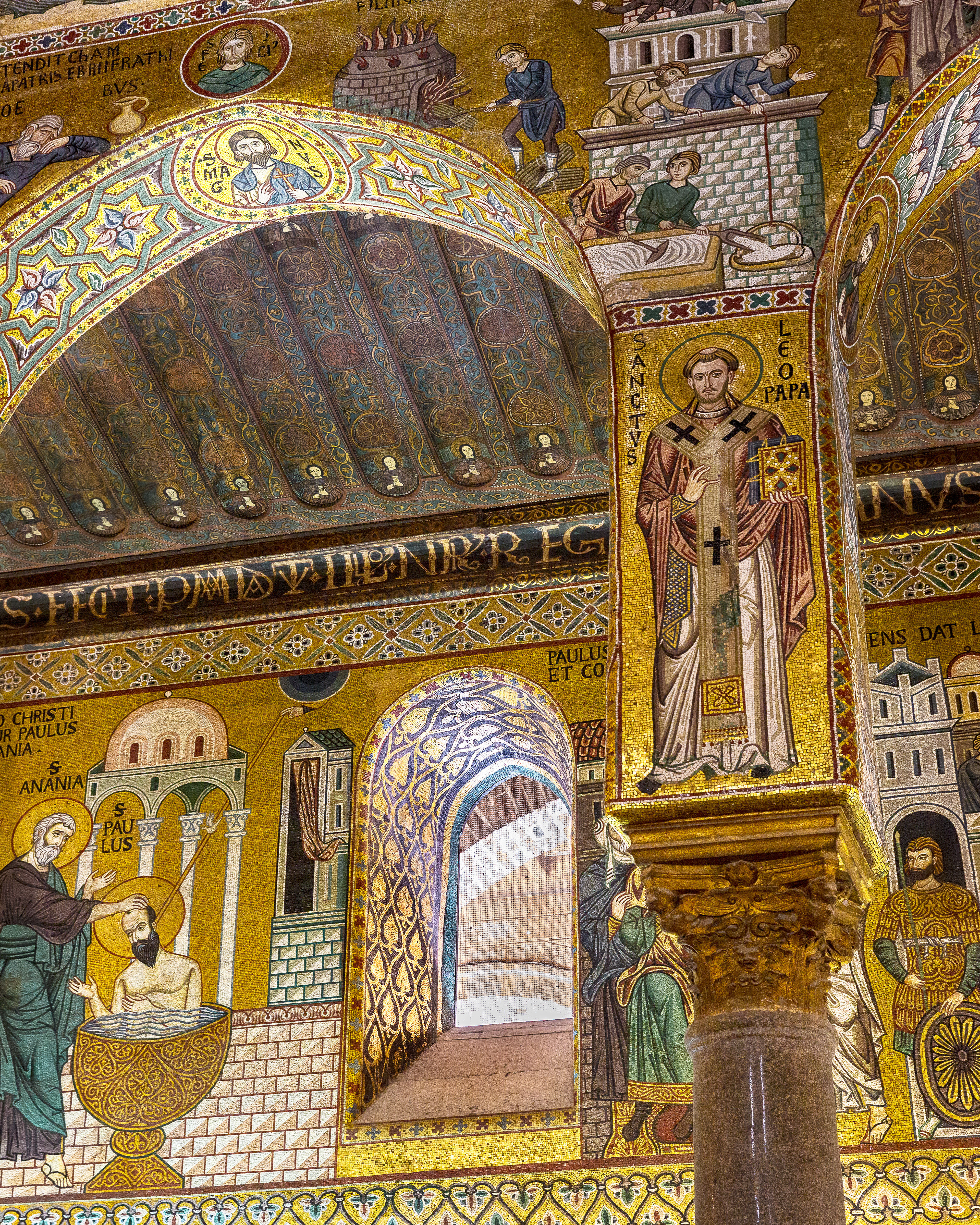 Palermo Duomo Mosaics Image# S10