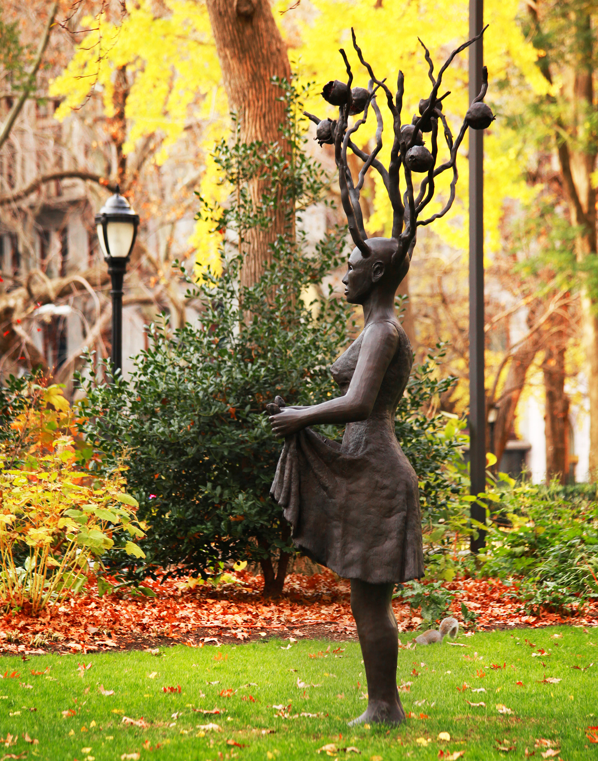 "Fall" by Artist Alison Saar Image# NYC 13