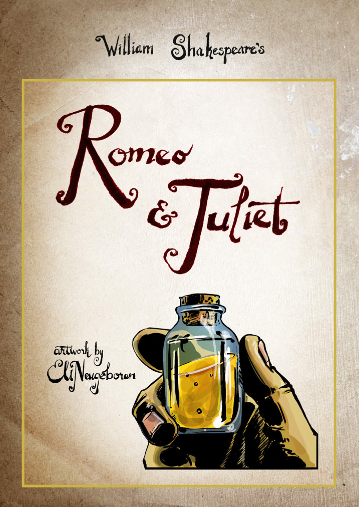 romeo and juliet cover drawing