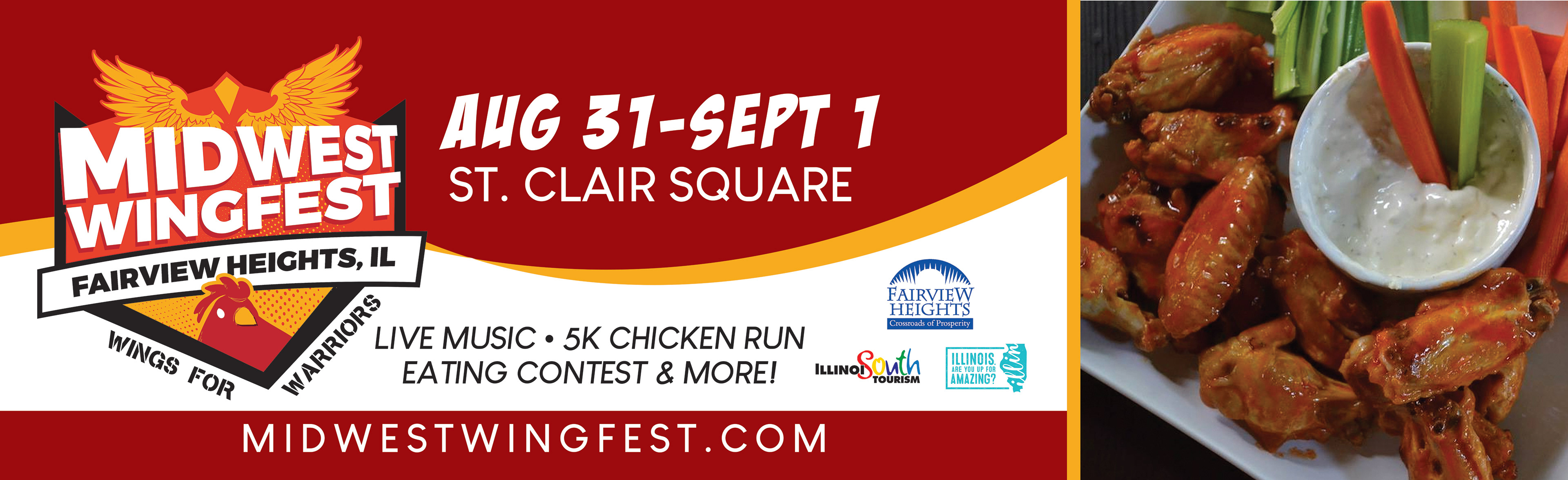 Fairview Heights, IL - Midwest Wingfest Billboard