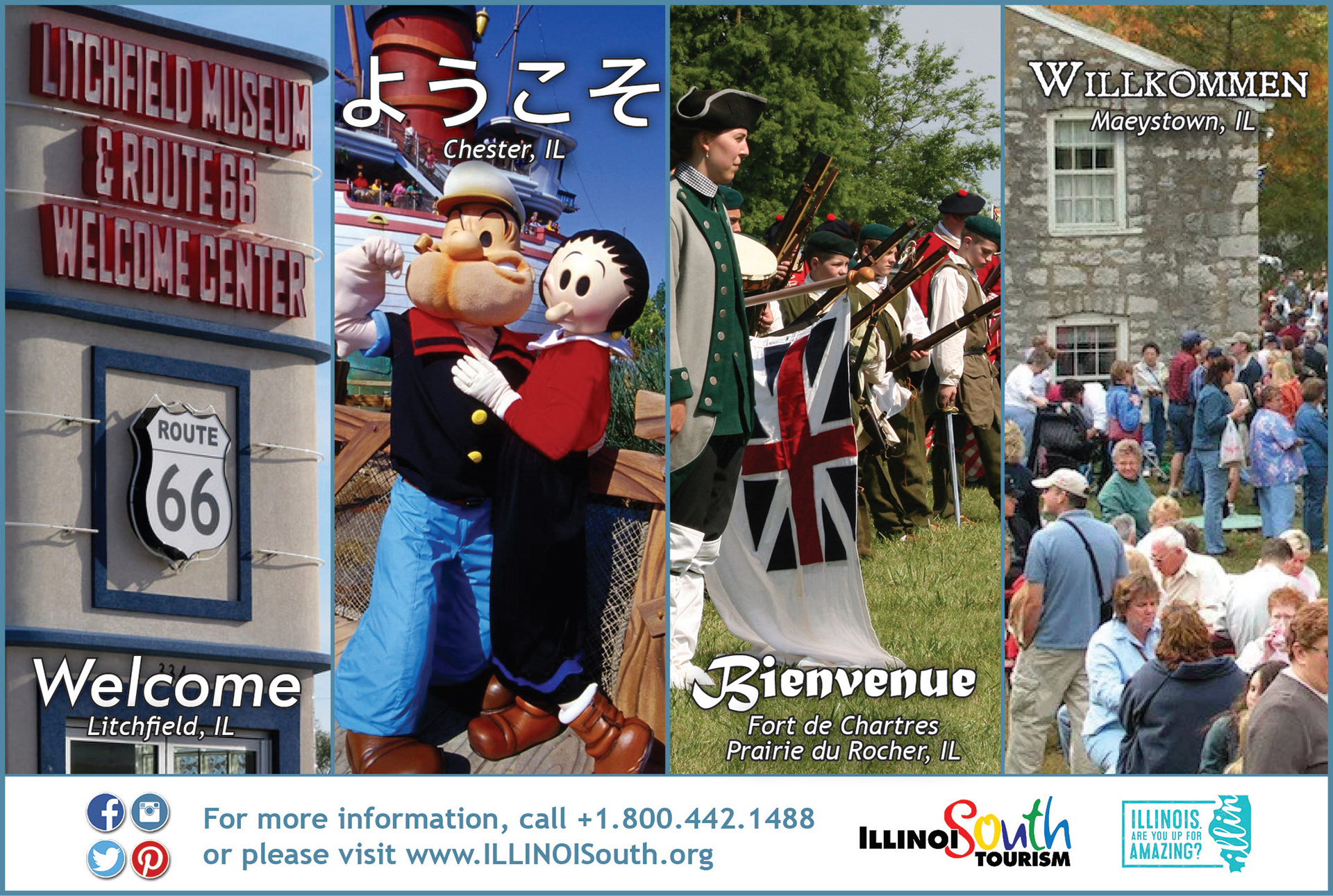 ILLINOISouth Tourism International Ad