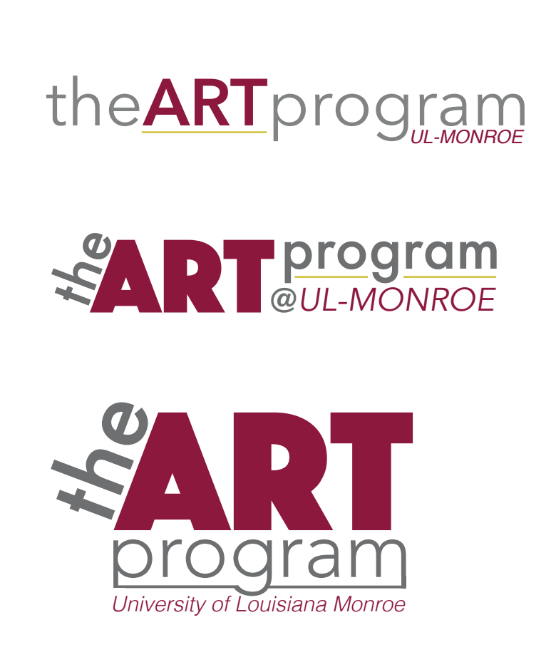 University of Louisiana Monroe Art Department Logo