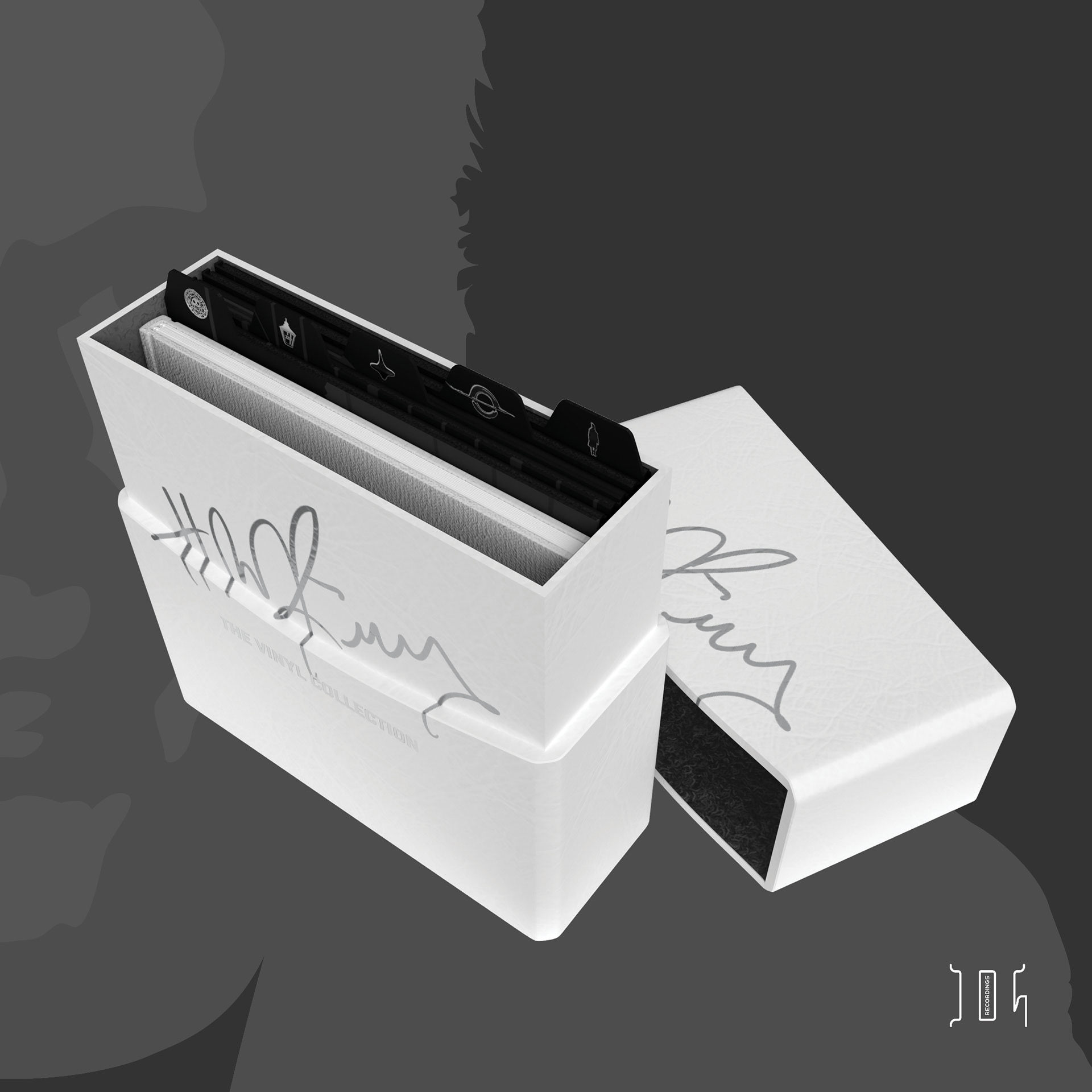social media advertisement box "stored" view