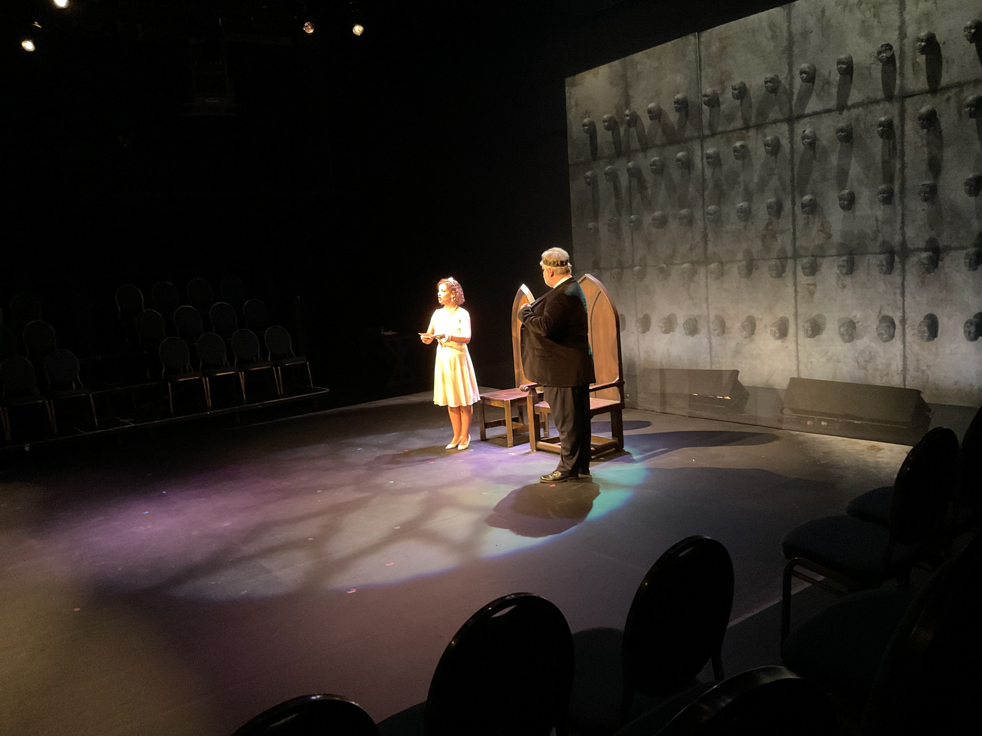 Courtney Shields and Matthew Bissett (from picture left to right)