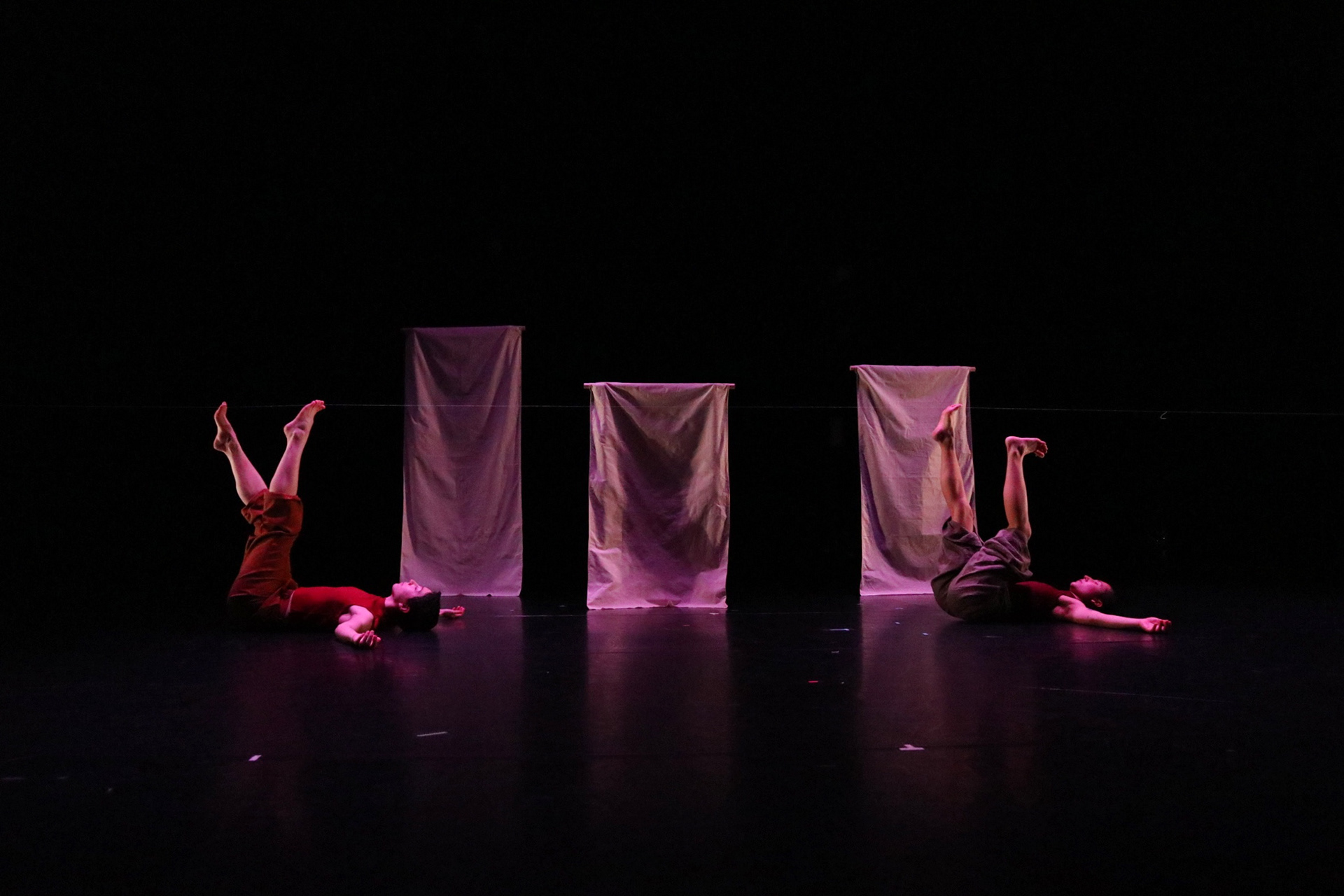 Dancers (from left): Katie Hanford, Shion Skye Carter