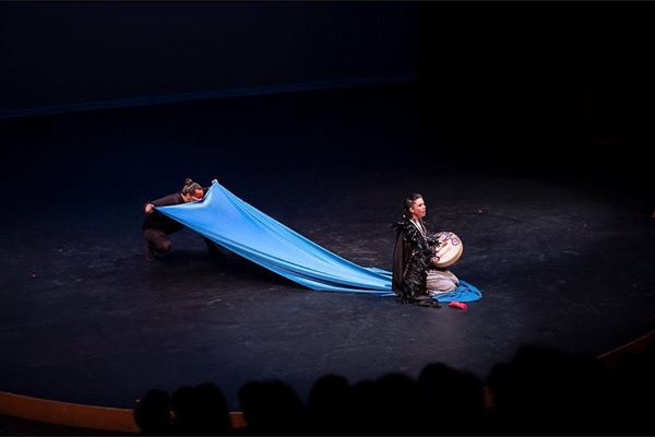 Nicole Mandryk in 'She Caries the World on Her Back'