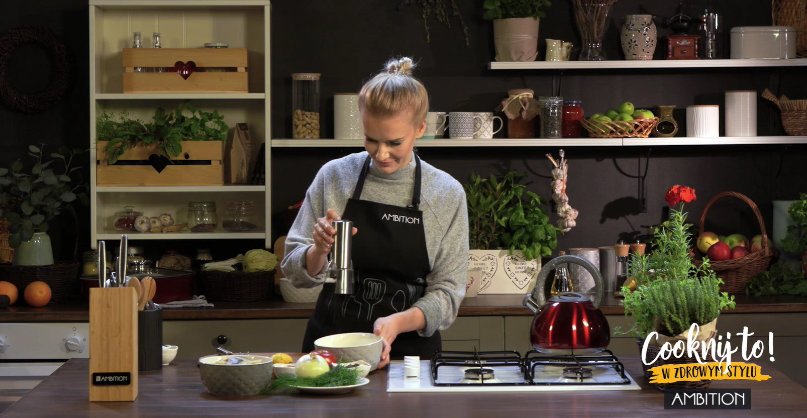 Set design and styling for Ambition. Photo Piotr Podsiadło