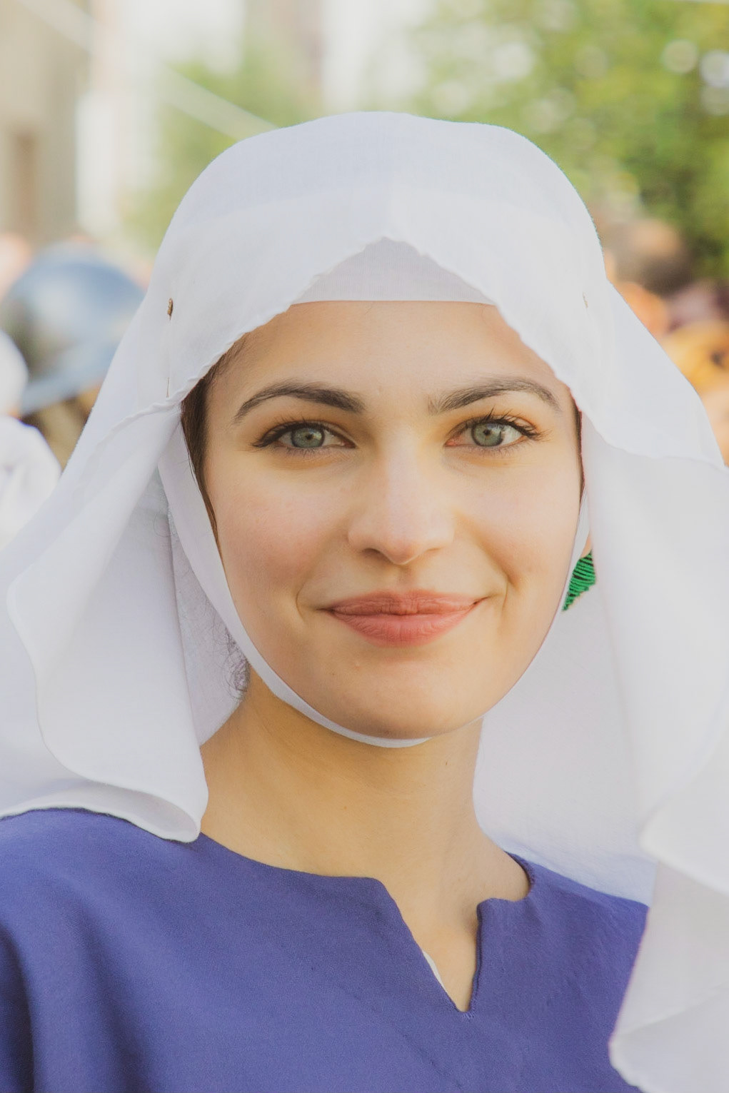 Borgo Libertà, 15 settembre 2019, Ritorno alla Torre, nella foto: Preparazione dei figuranti