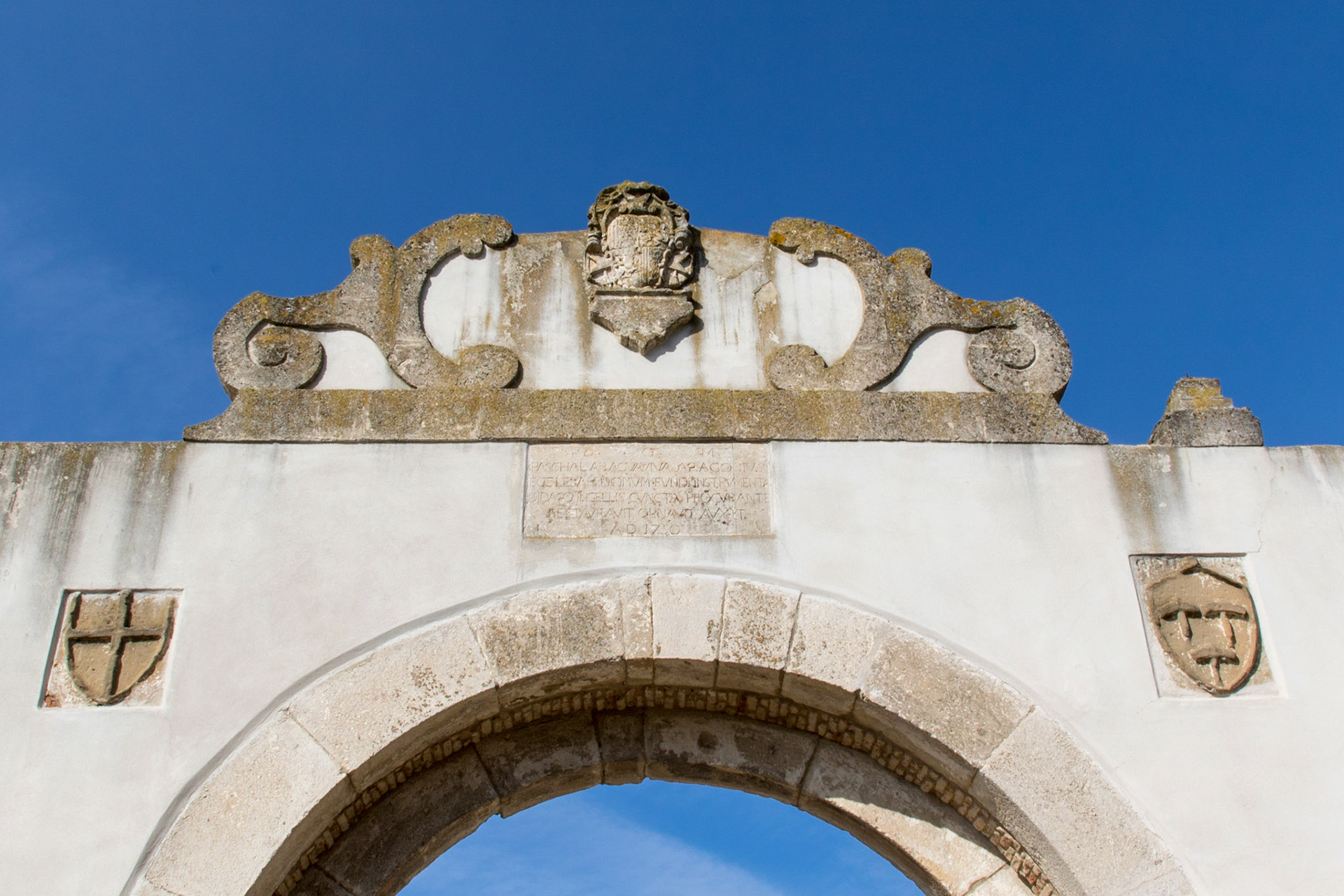 Borgo Libertà, 15 settembre 2019, Ritorno alla Torre, nella foto: Torre Alemanna, portale settecentesco