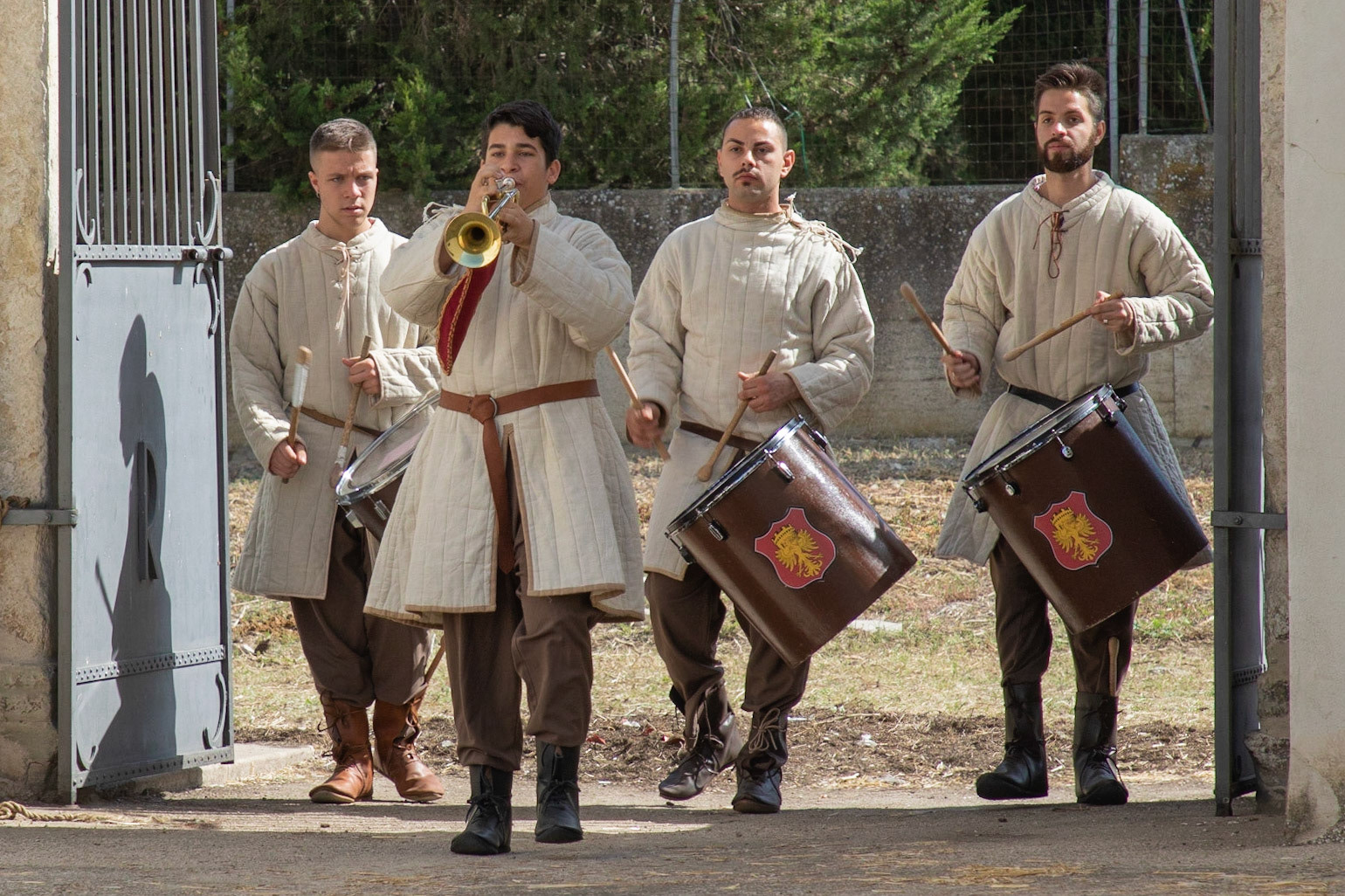 Borgo Libertà, 15 settembre 2019, Ritorno alla Torre, nella foto: Corteo di arrivo dei Cavalieri Teutonici,