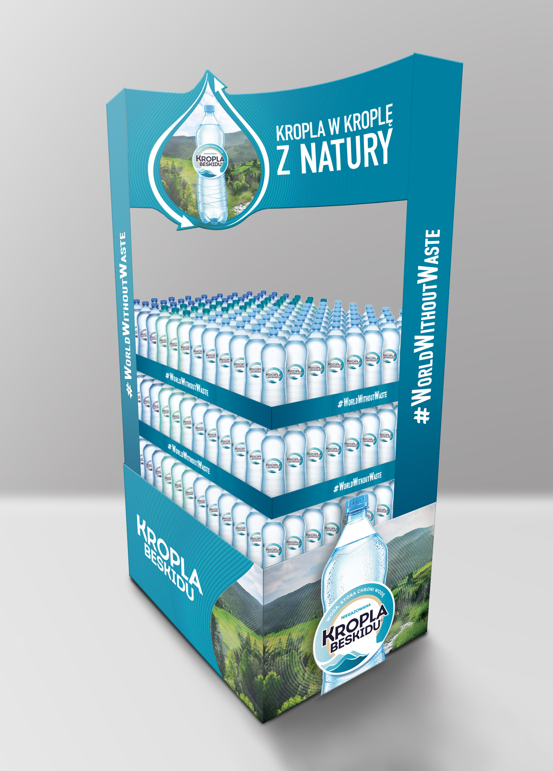 pallet wrapper with topper