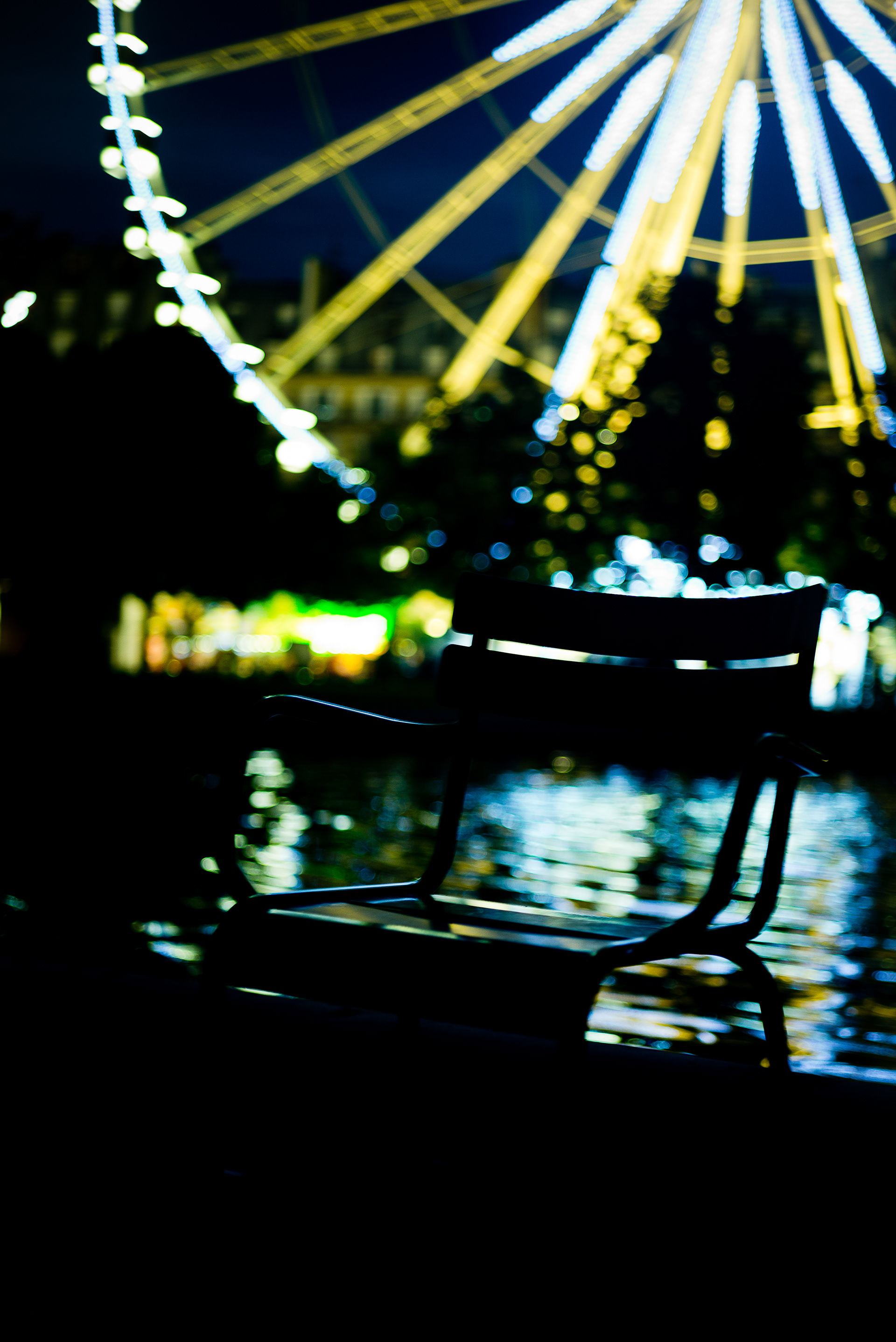 La nuit aux Tuileries